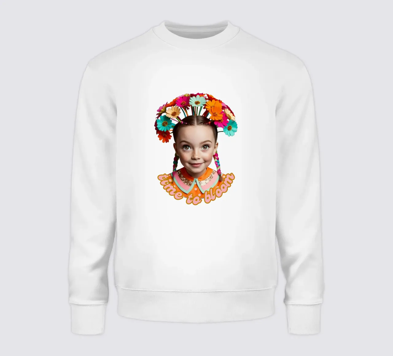 time to bloom sweatshirt van fummelhummel