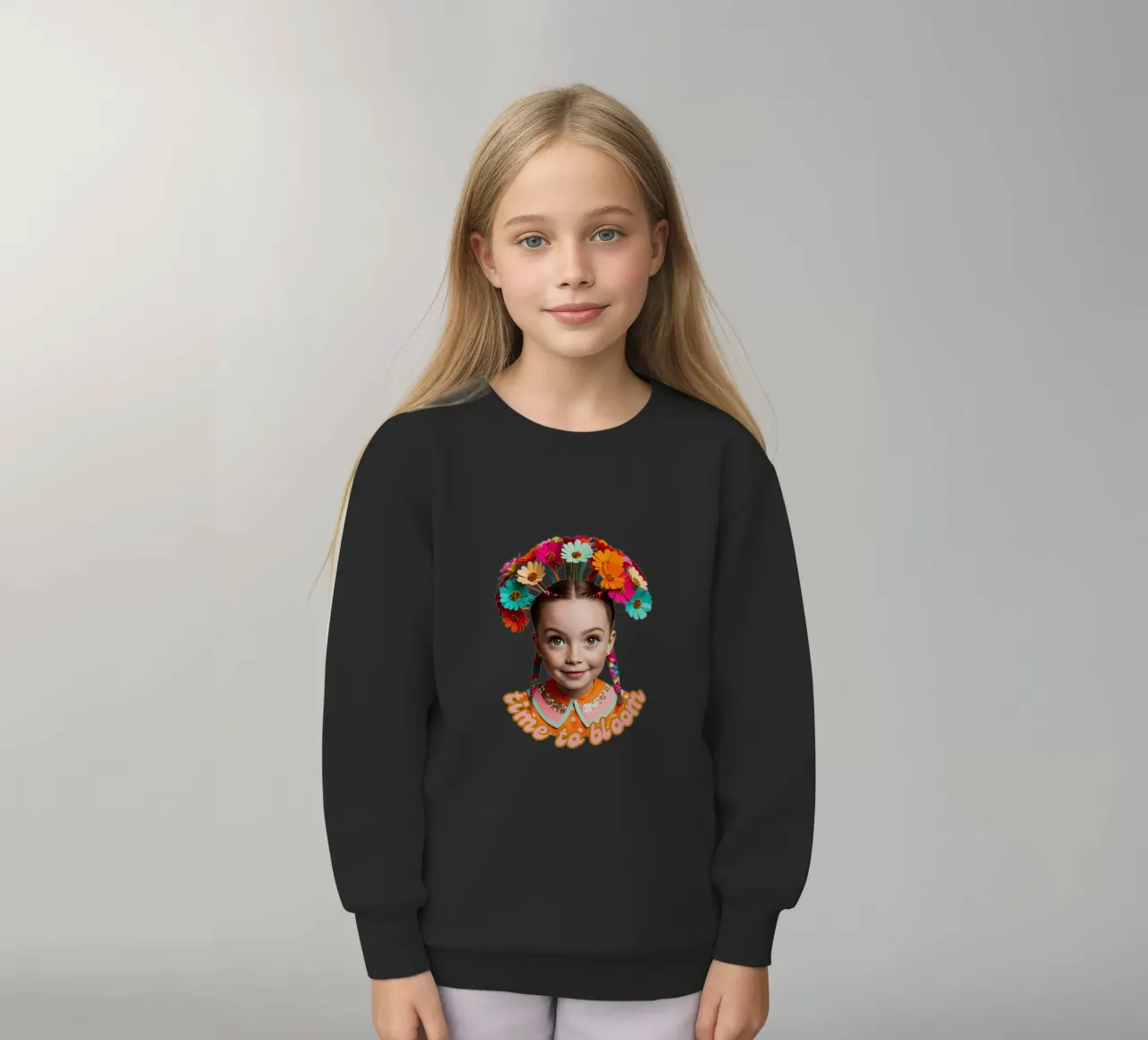 time to bloom felpa bambino da fummelhummel