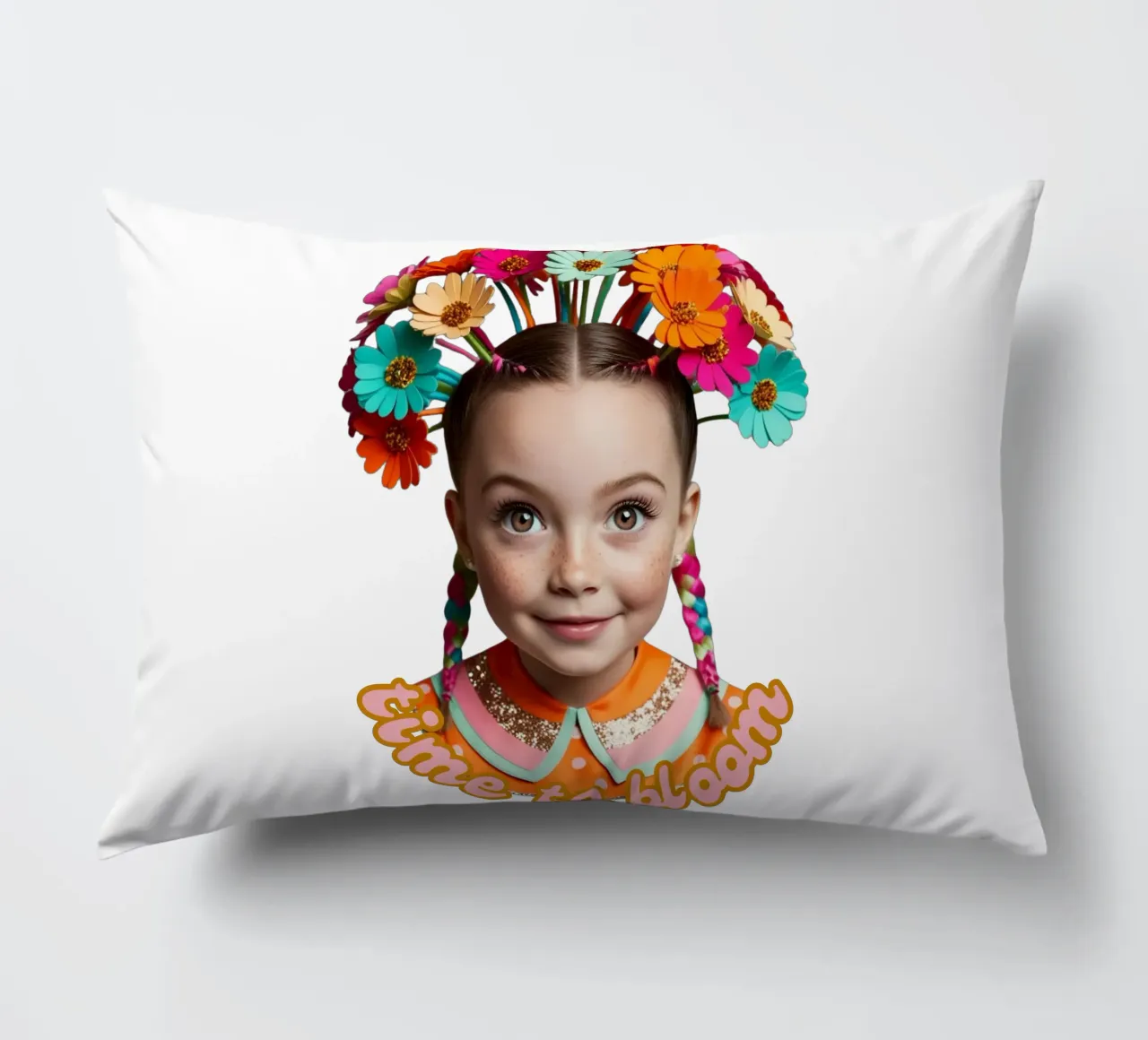time to bloom decorative cushion by fummelhummel