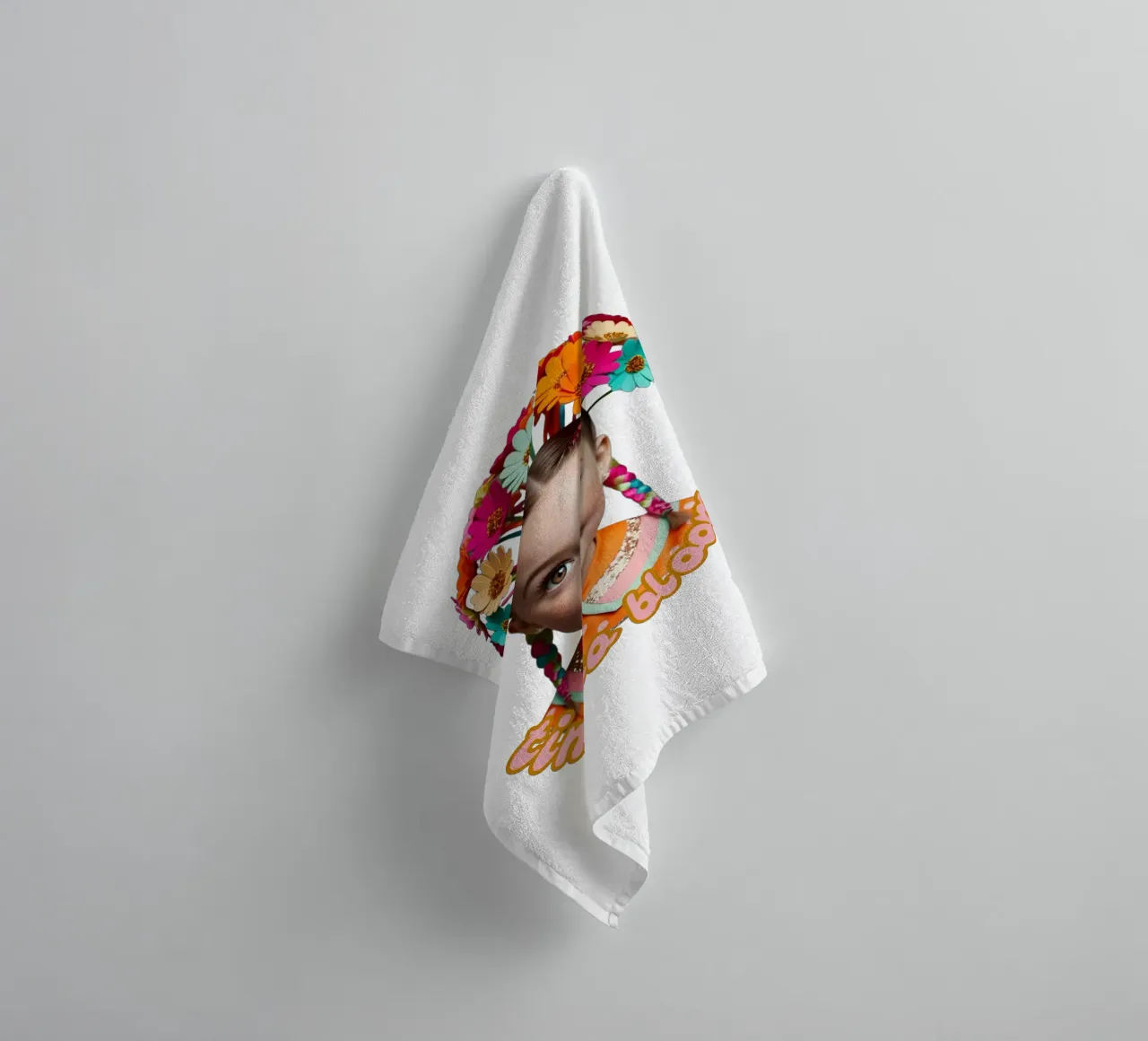 time to bloom asciugamano da bagno da fummelhummel