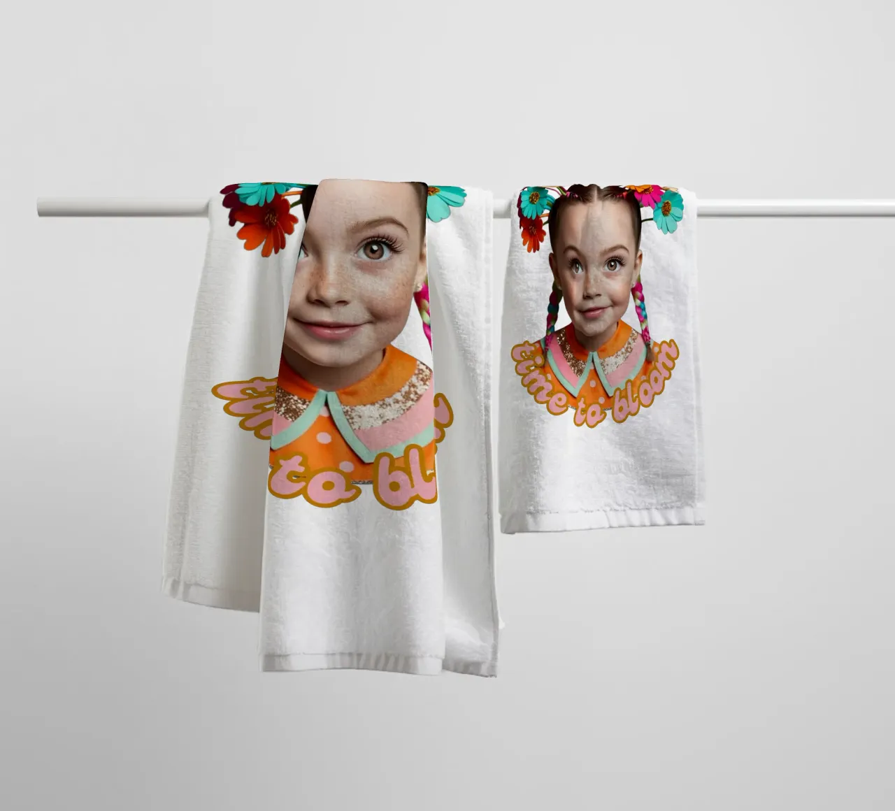 time to bloom asciugamano da bagno da fummelhummel