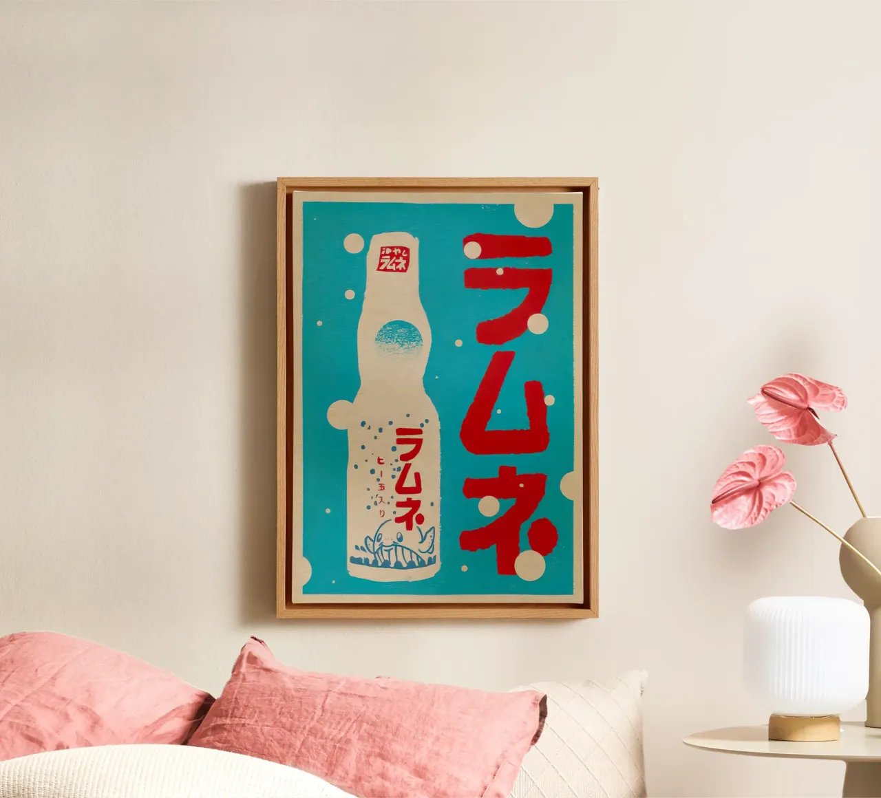 Ramune Lemonade canvas by Jam shop