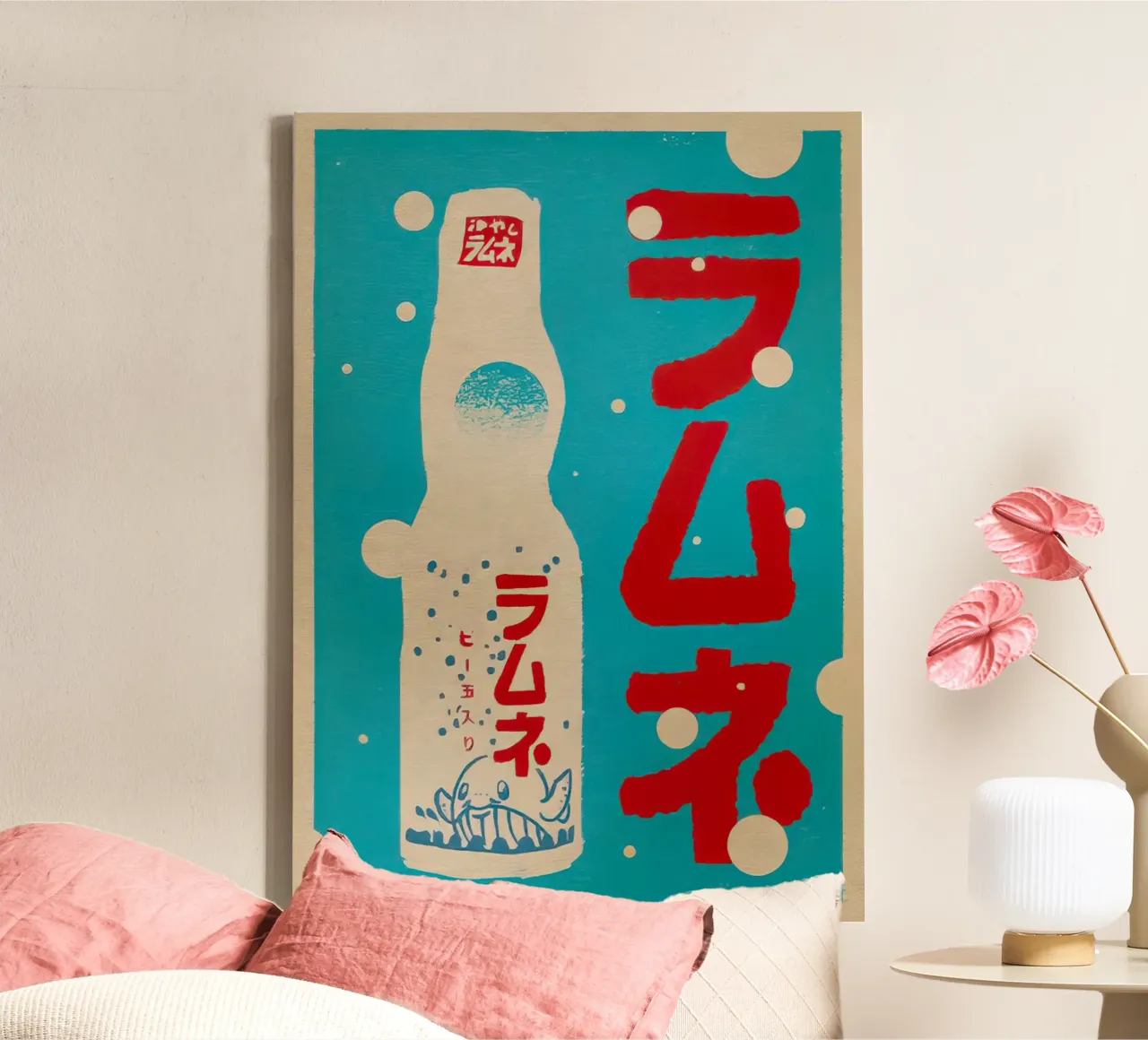Ramune Lemonade canvas by Jam shop