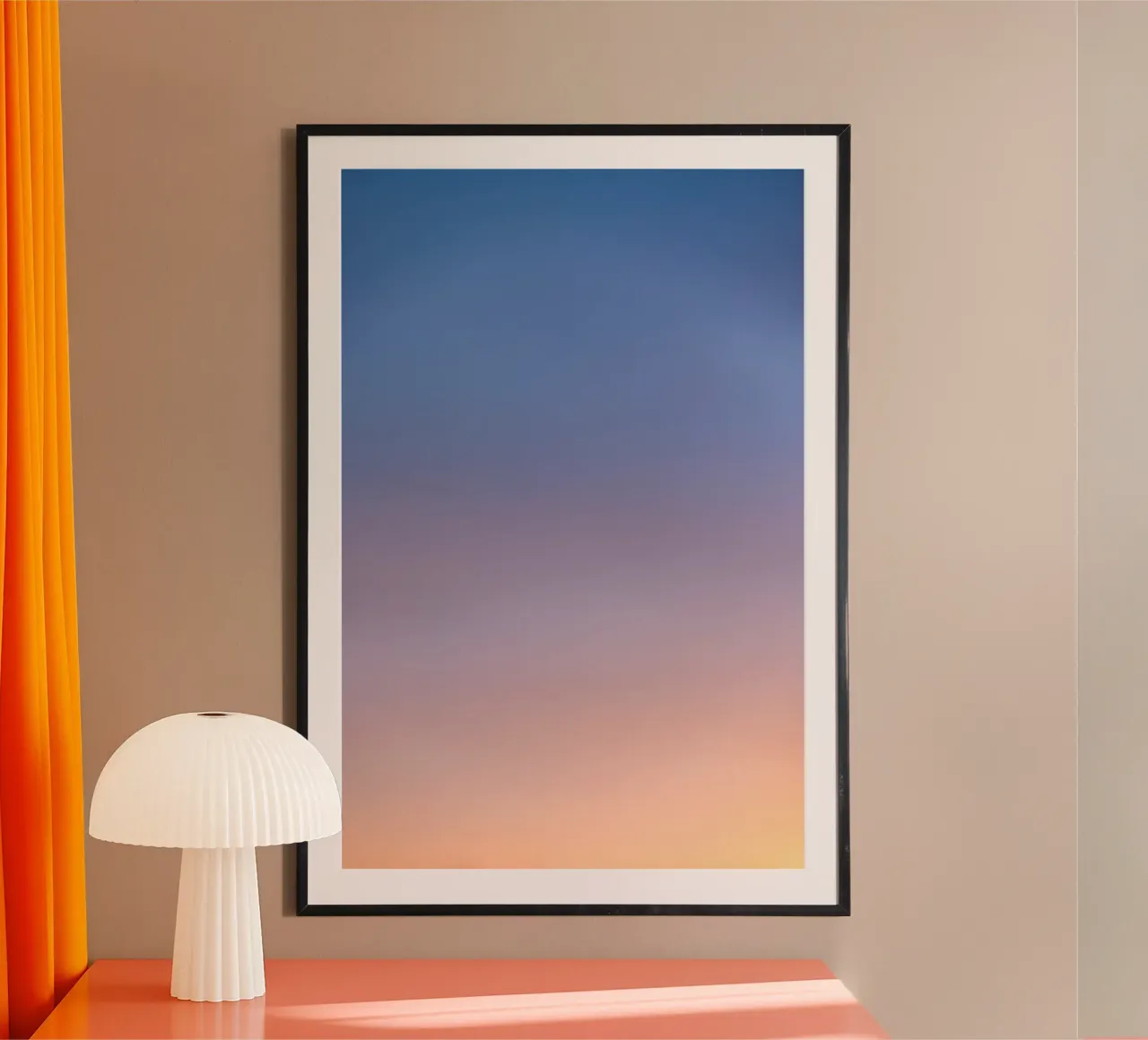 Sunset Sky 4 poster da Mareike Böhmer Photography