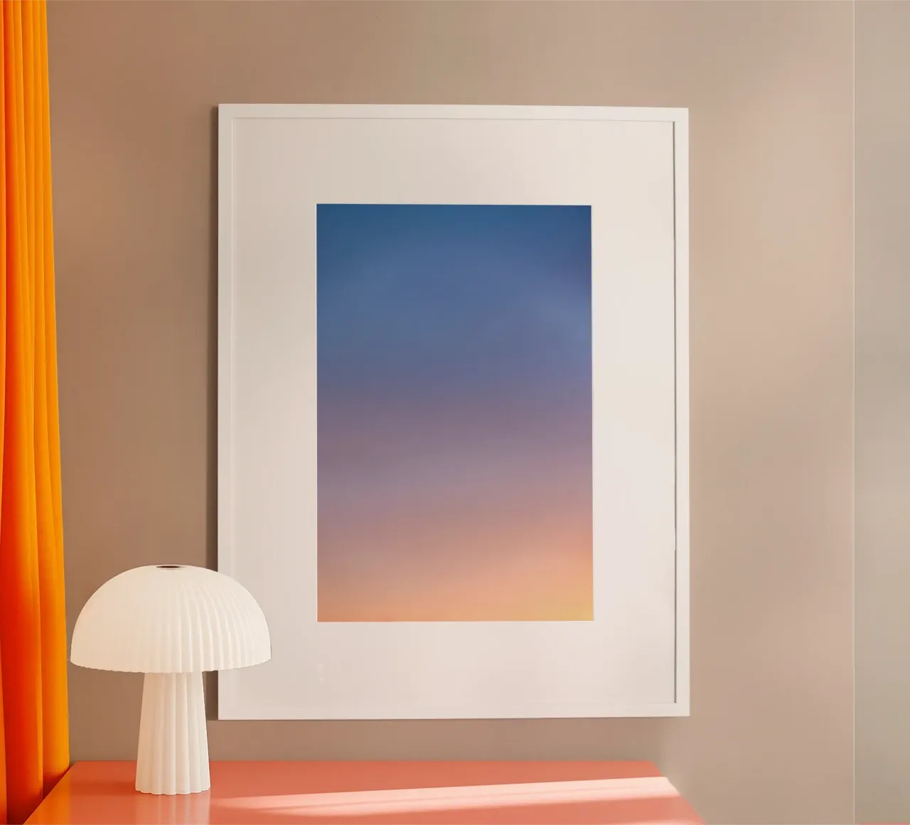 Sunset Sky 4 poster da Mareike Böhmer Photography