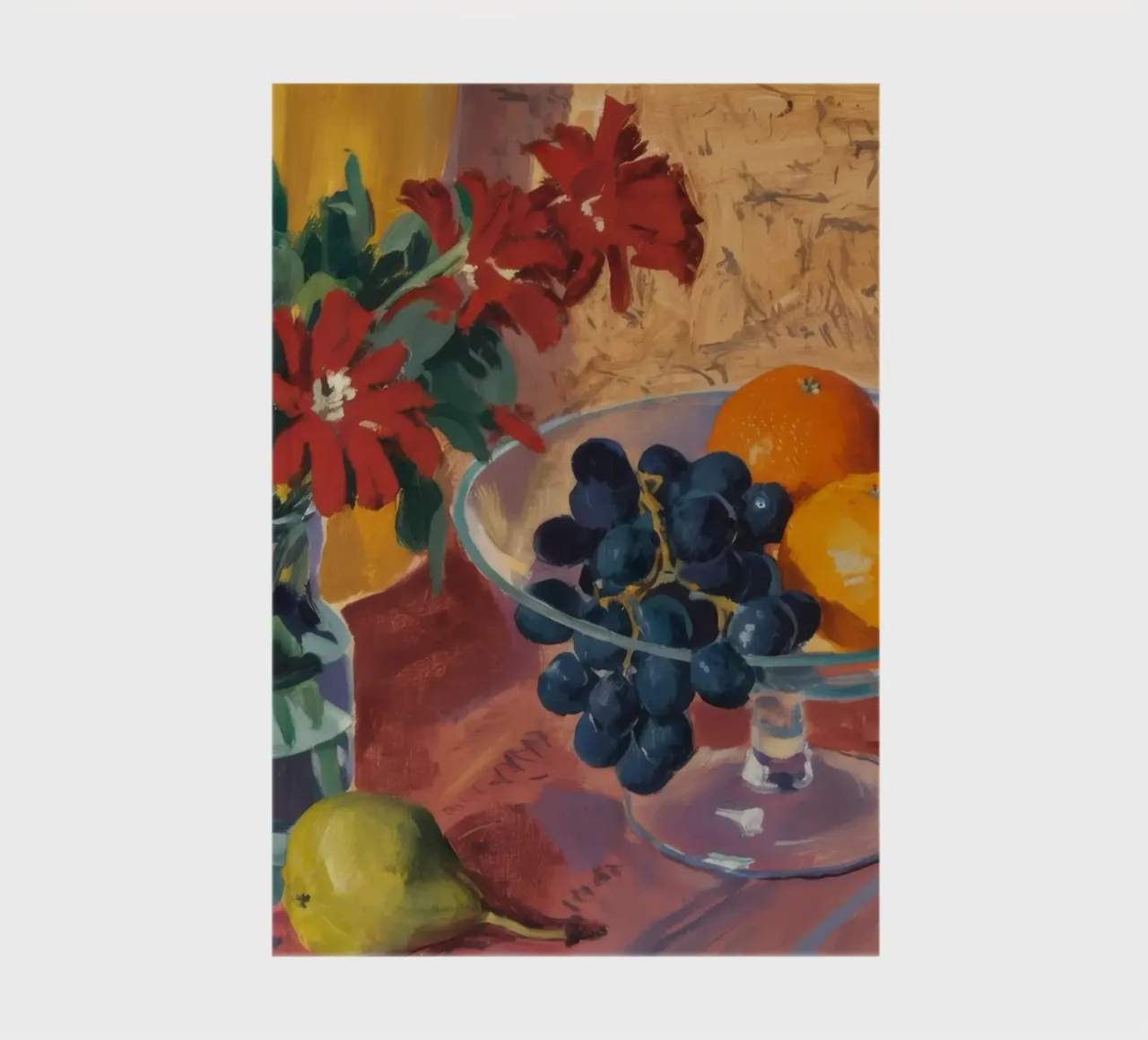 Crimson Bloom Repose notebook by Celestial Harmony