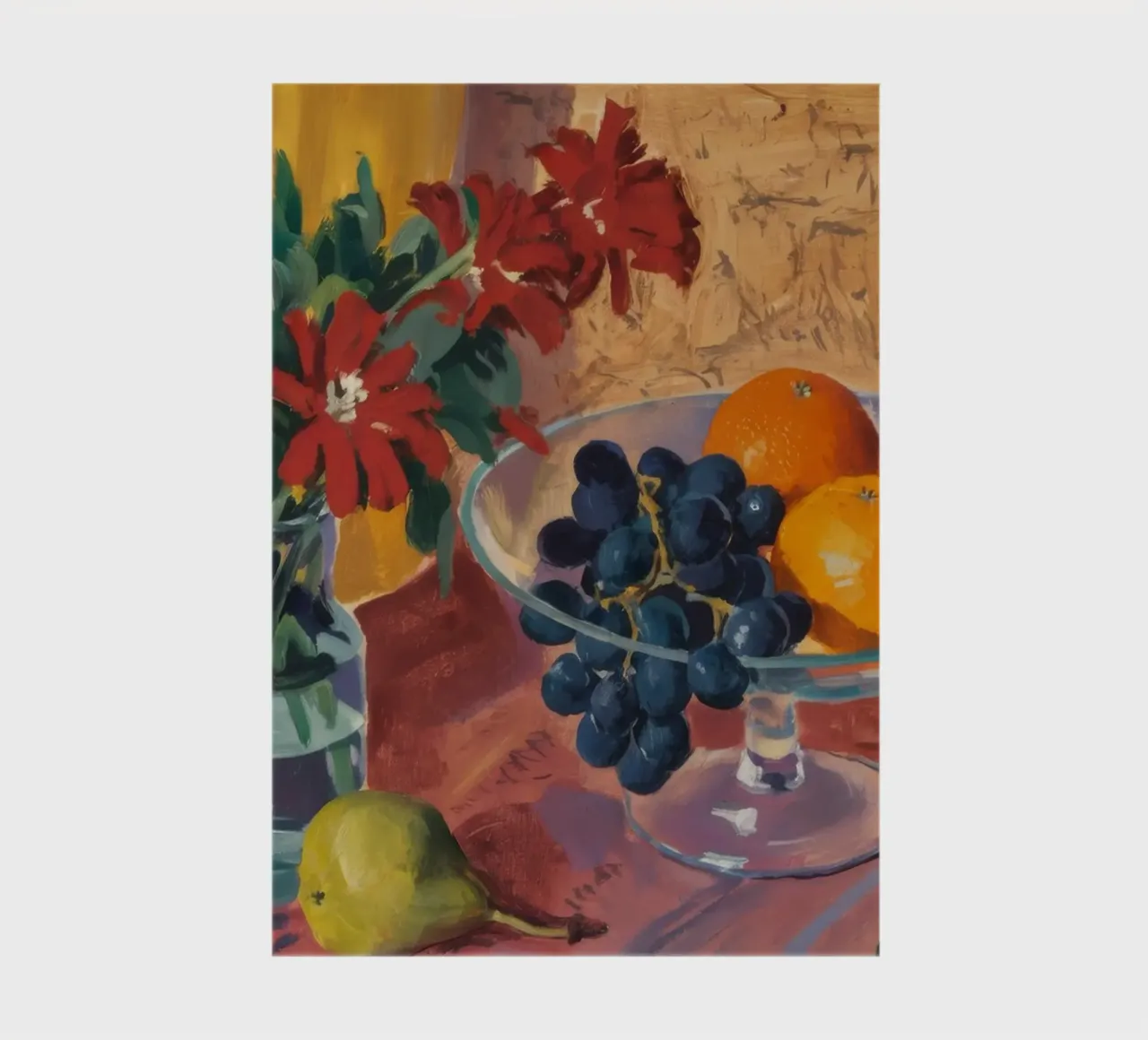 Crimson Bloom Repose notebook by Celestial Harmony