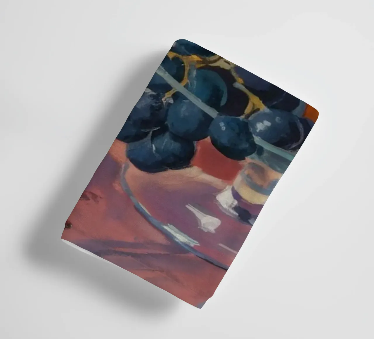 Crimson Bloom Repose towel by Celestial Harmony