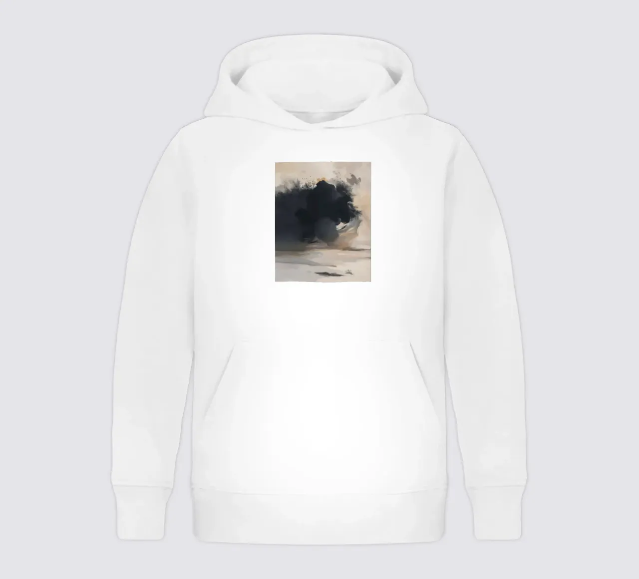 Storm Cloud Gathering kids hoodie by Dream Spectrum