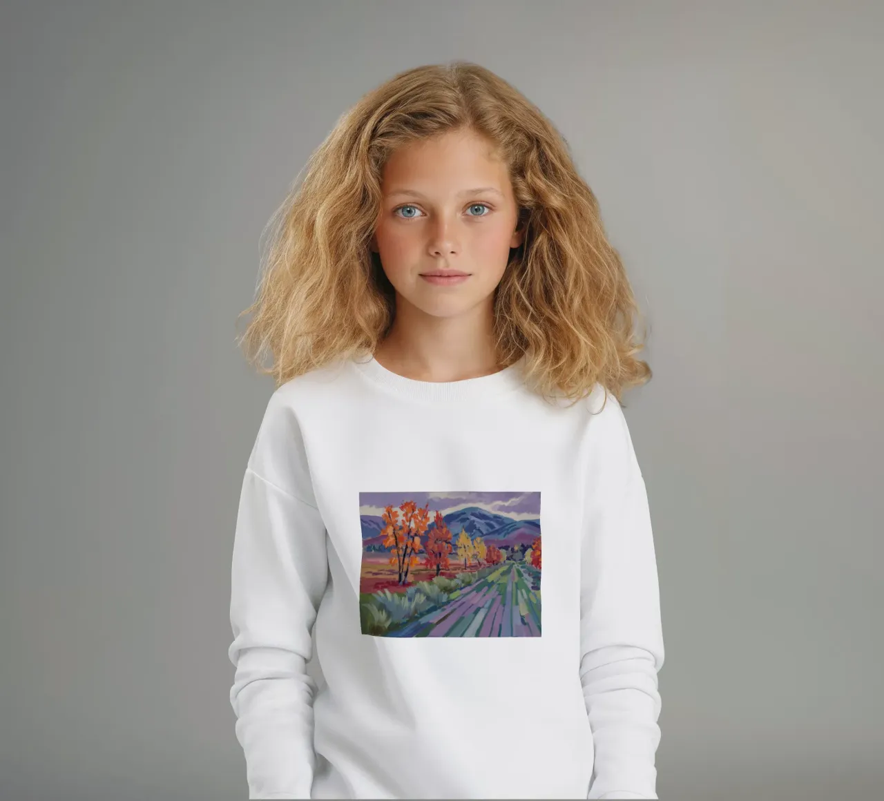 Rapsodia del sentiero d'autunno felpa bambino da Celestial Harmony