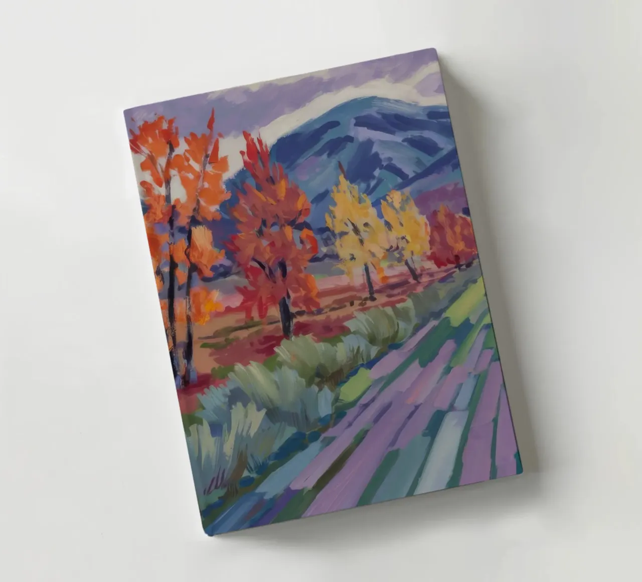 Autumn Path Rhapsody notebook by Celestial Harmony