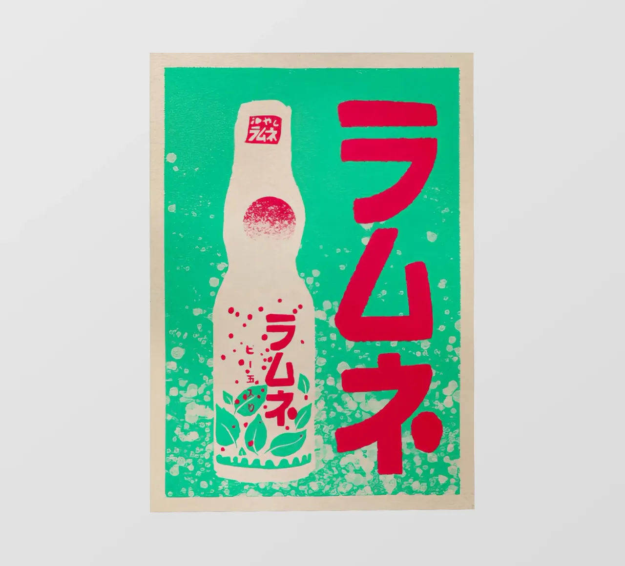 Ramune Mint Lemonade telo in pvc da Jam shop