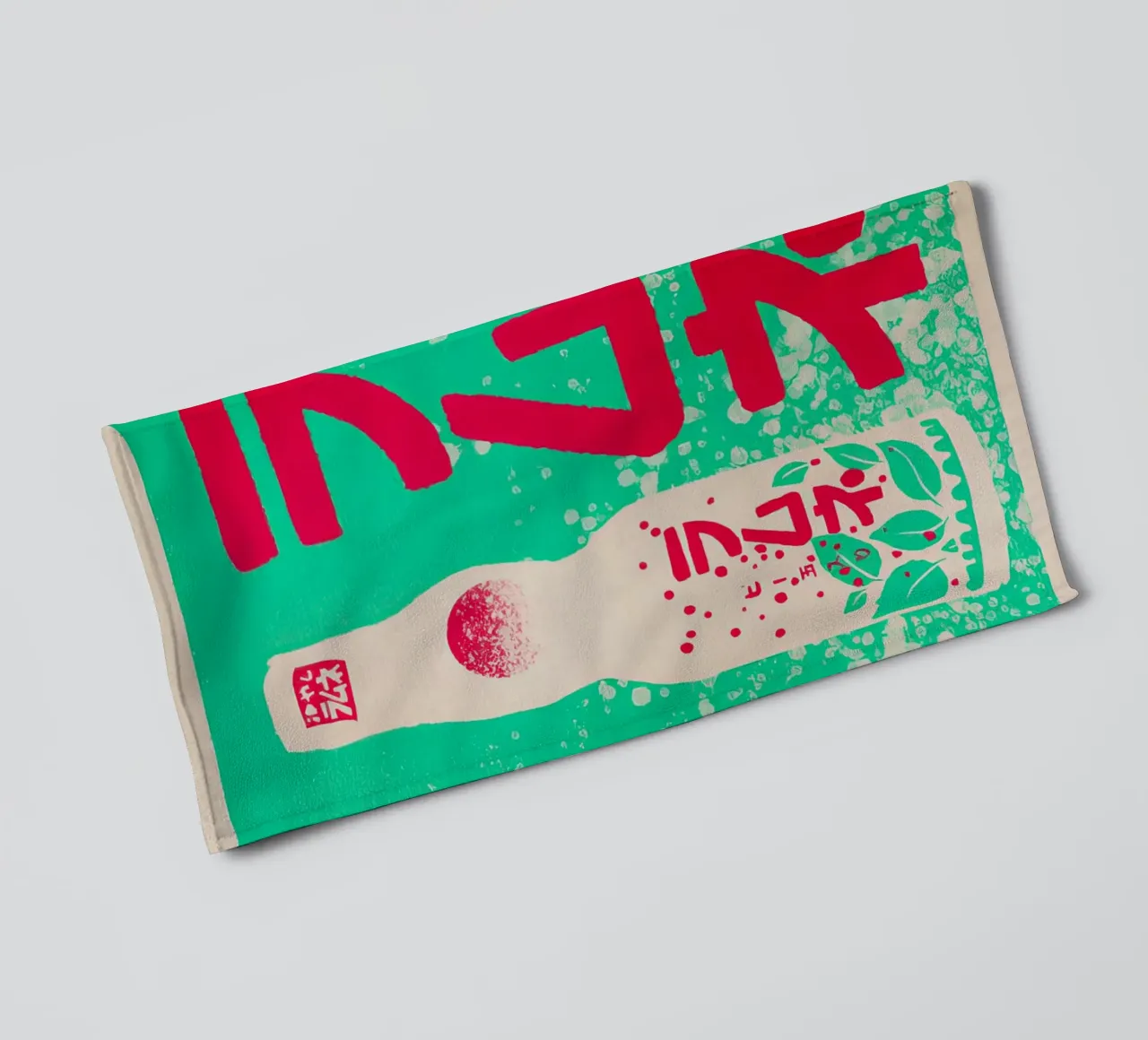 Ramune-Minze-Limonade Handtuch von Jam shop