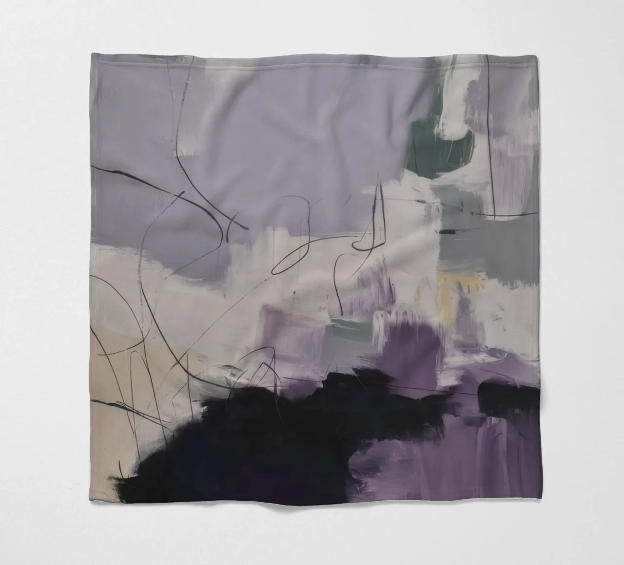 Discesa del pennacchio di lavanda coperta in pile da Dream Spectrum