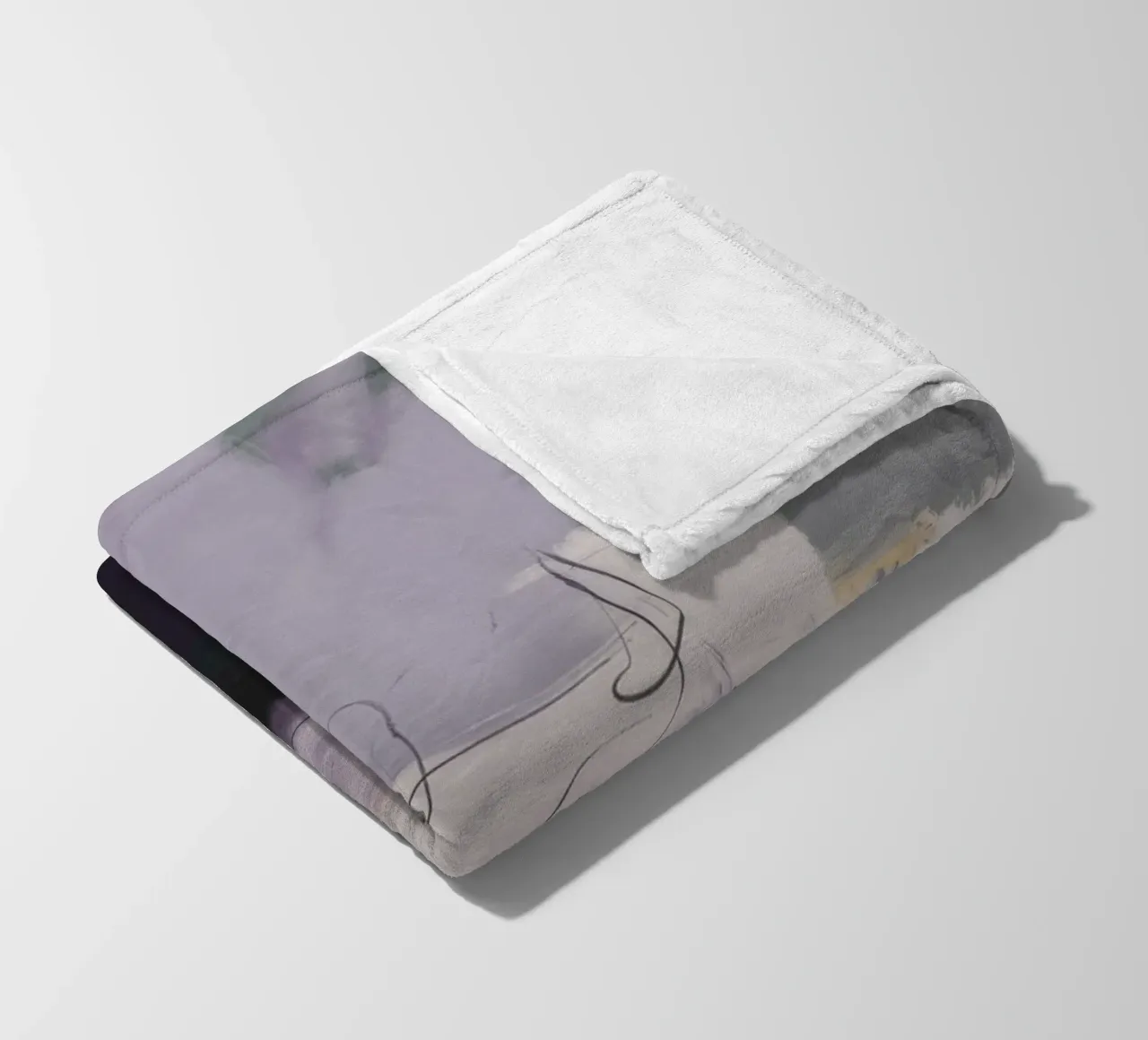 Discesa del pennacchio di lavanda coperta in pile da Dream Spectrum