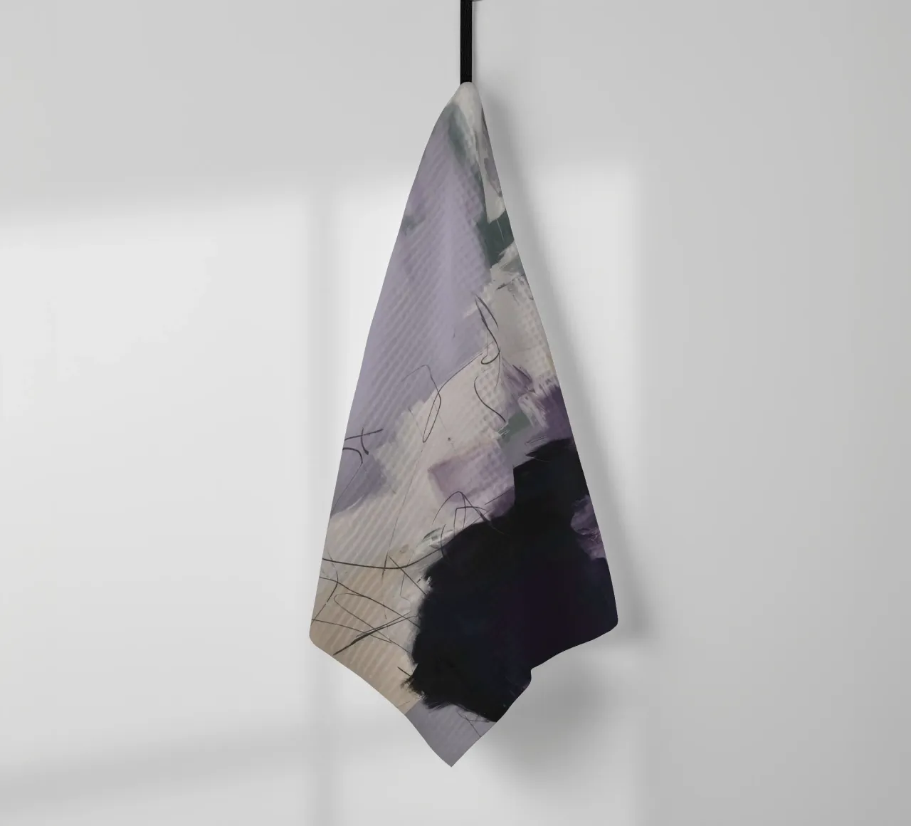 Discesa del pennacchio di lavanda canovaccio da cucina da Dream Spectrum