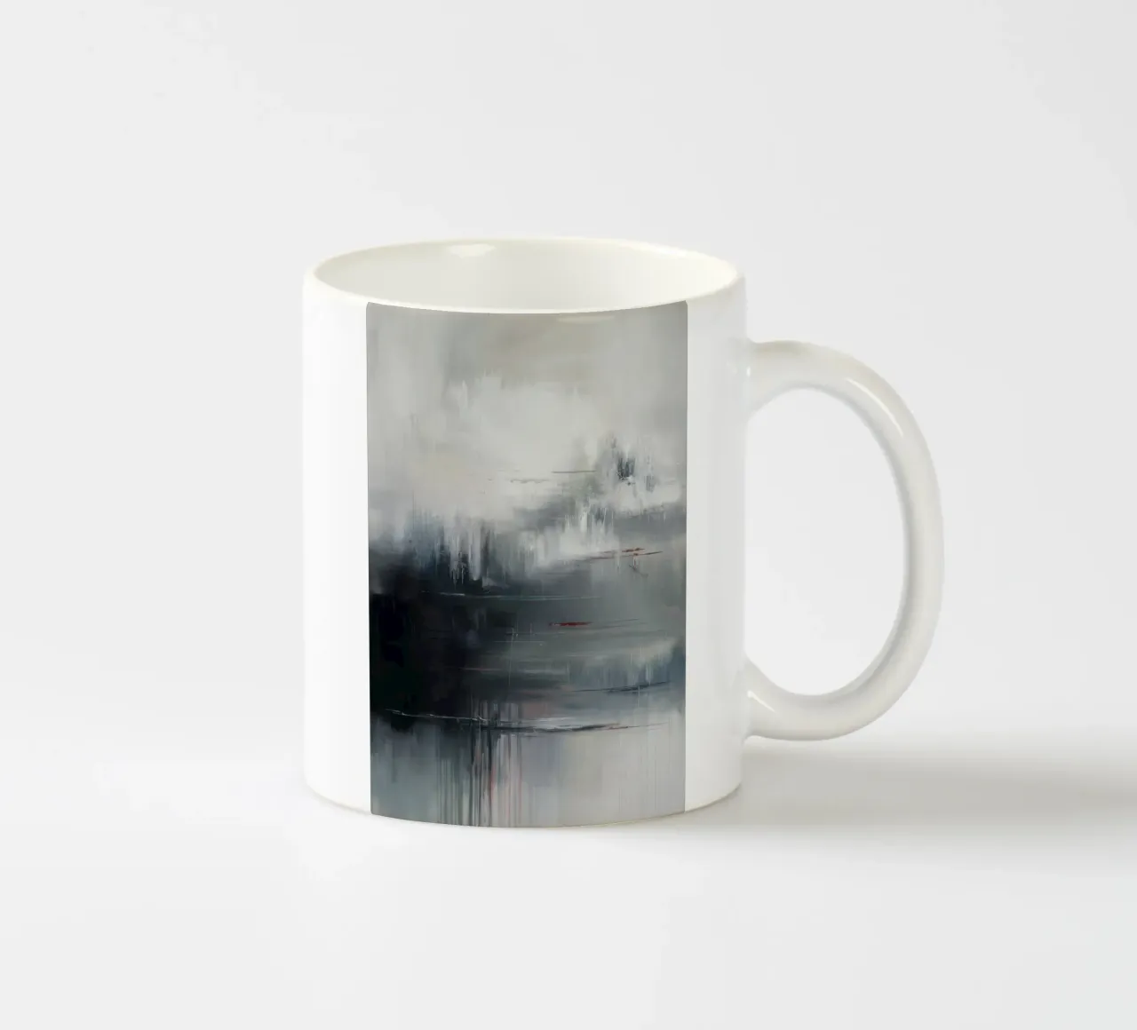 Dissolvenza nebbiosa del litorale tazza in ceramica da Dream Spectrum