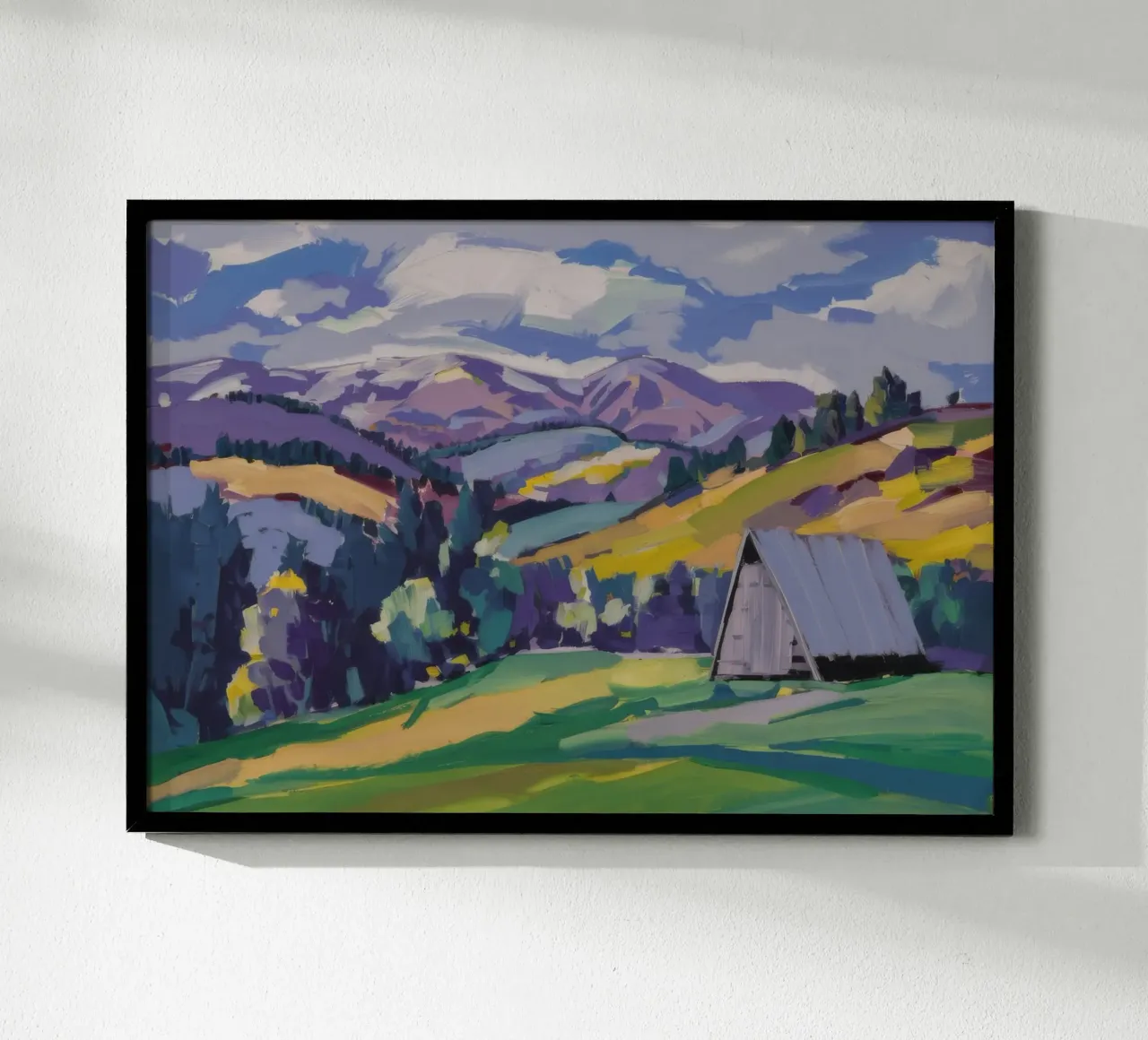 Strada della valle tortuosa carta hahnemühle da Celestial Harmony