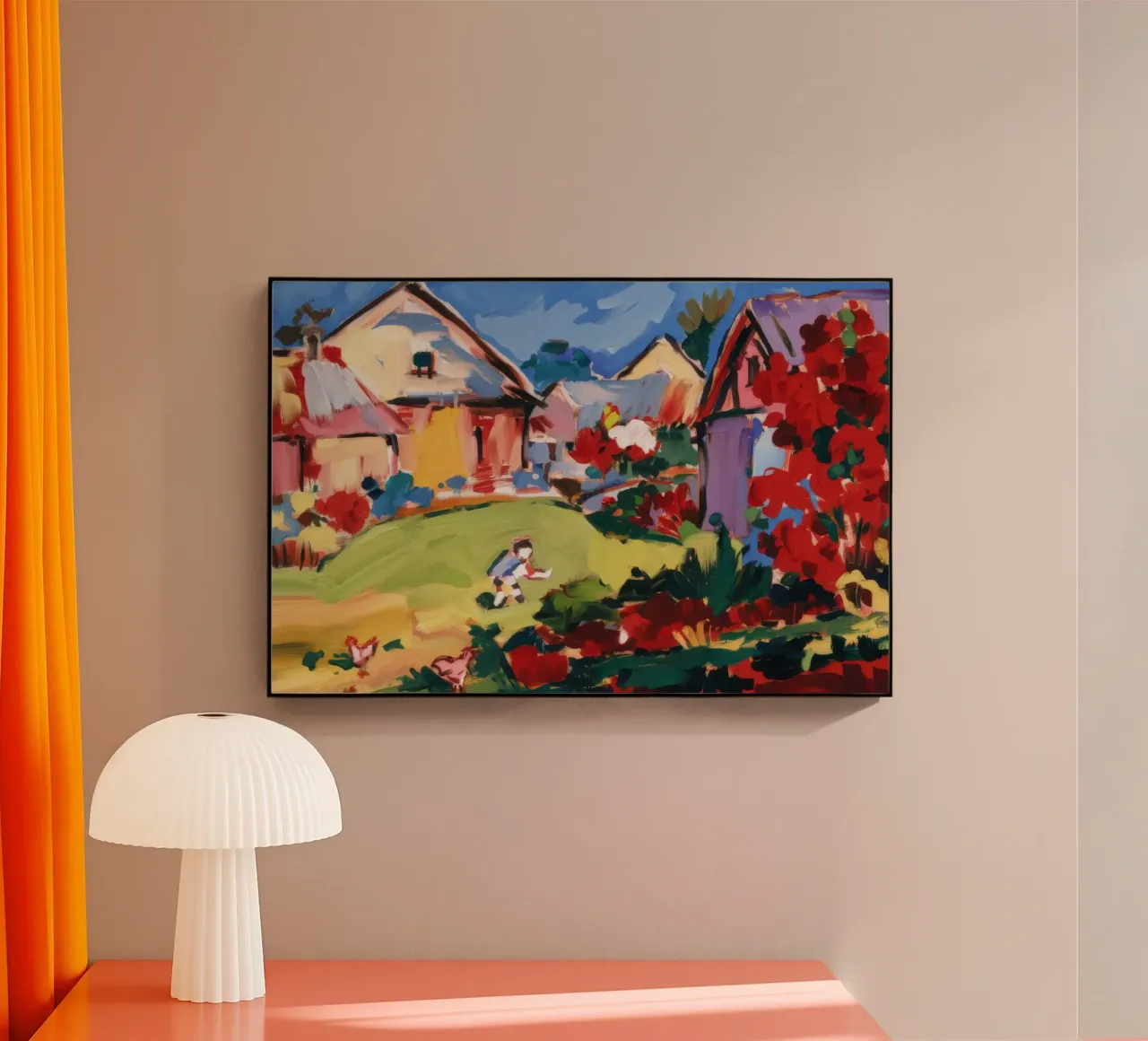 Fattoria Autunno Ardente plexiglass da Celestial Harmony