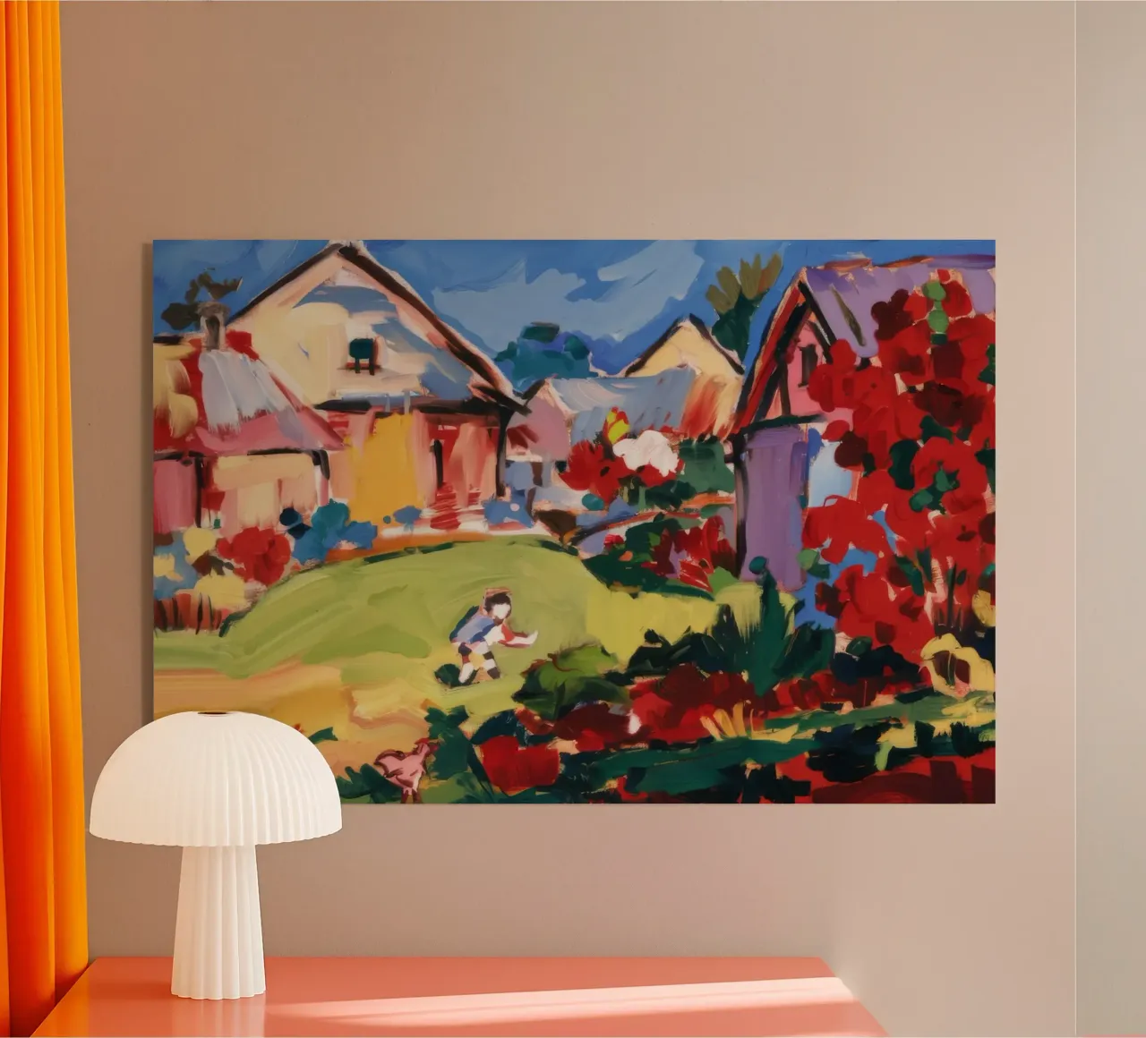 Fattoria Autunno Ardente plexiglass da Celestial Harmony