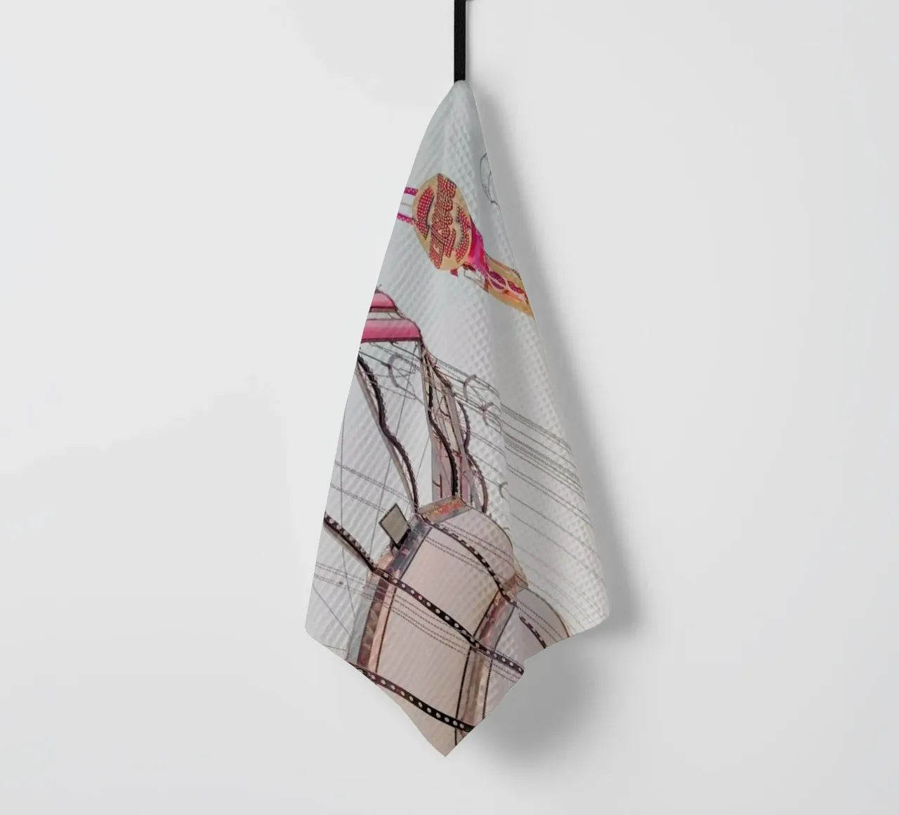 Vintage Fun Fair tea towel by cafelab