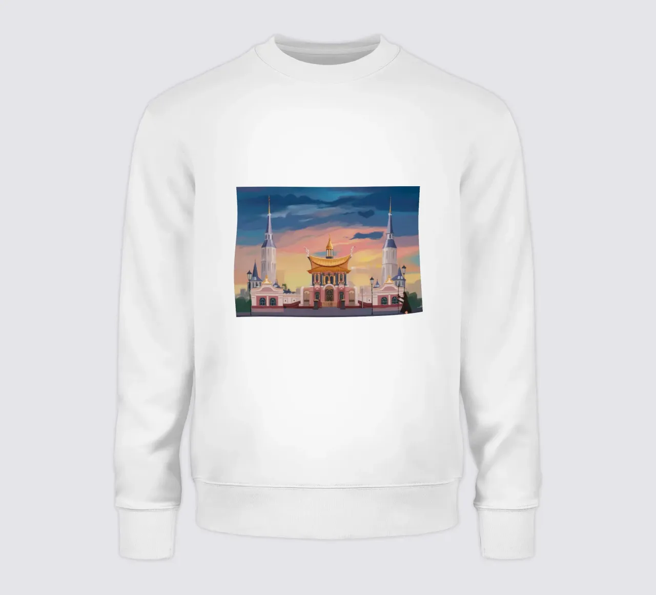 Tempio dorato Crepuscolo felpa da Silk Palette