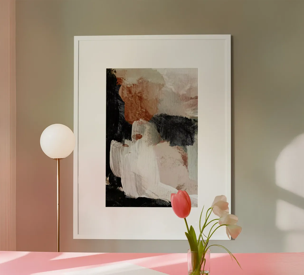 Earthly Abstract poster da Dan Hobday