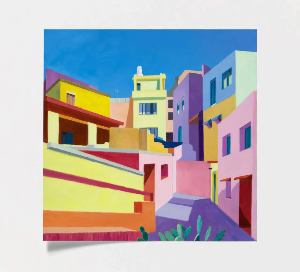 Vibrant City Corner sticker sheet by Silk Palette