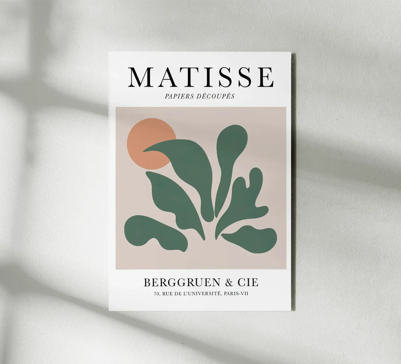 Matisse - BERGGRUEN & CIE alluminio dibond da Jam Poster