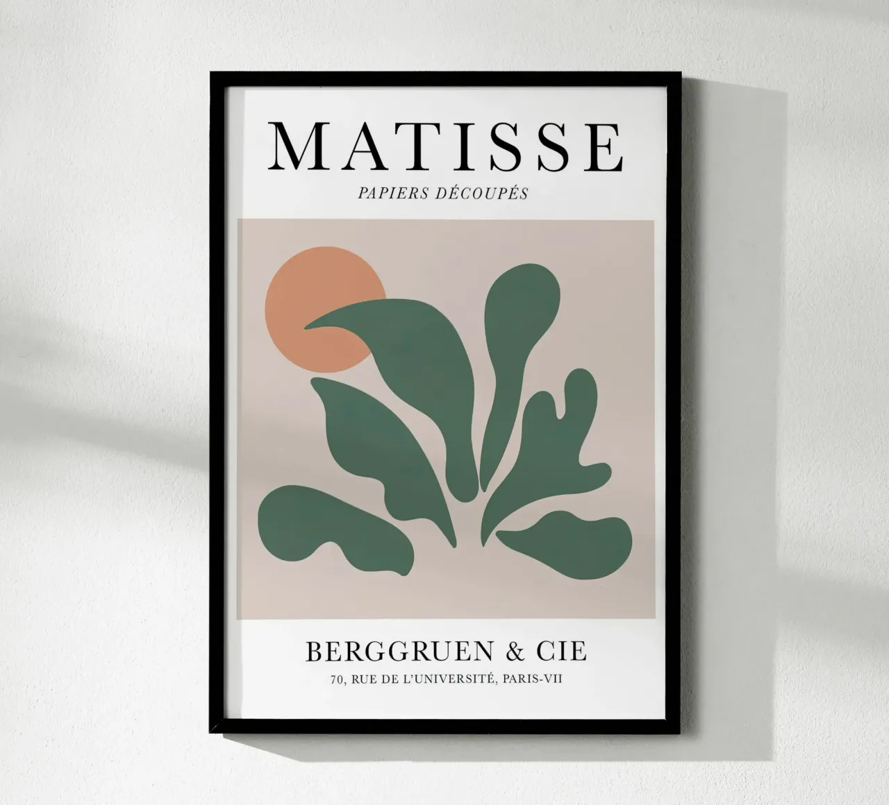 Matisse - BERGGRUEN & CIE poster da Jam Poster