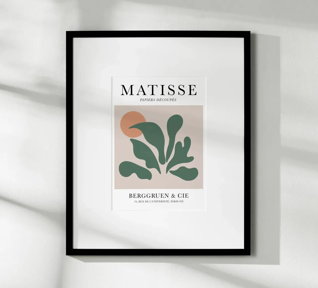 Matisse - BERGGRUEN & CIE carta hahnemühle da Jam Poster