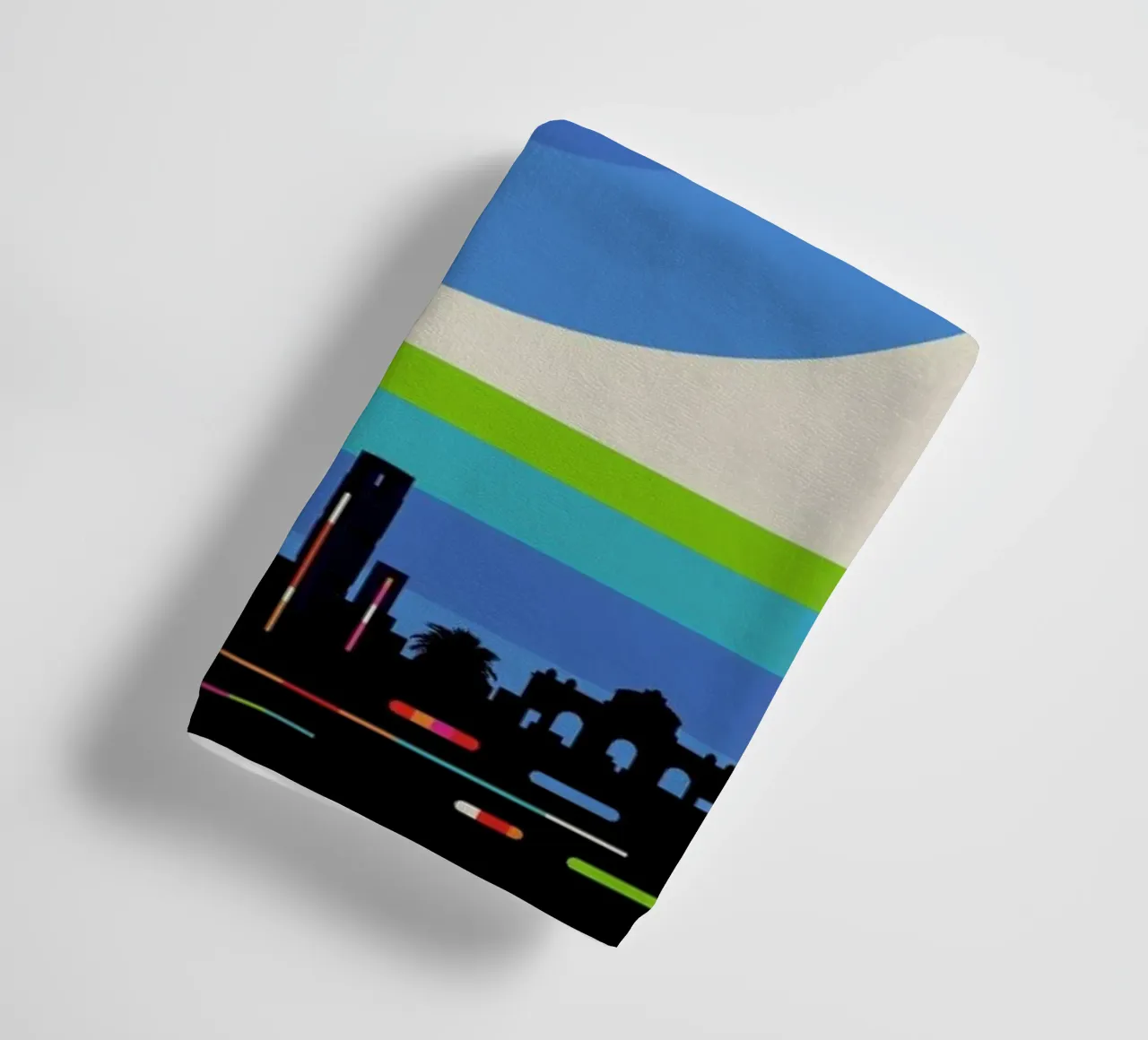 Madrid 82 towel by Bo Lundberg