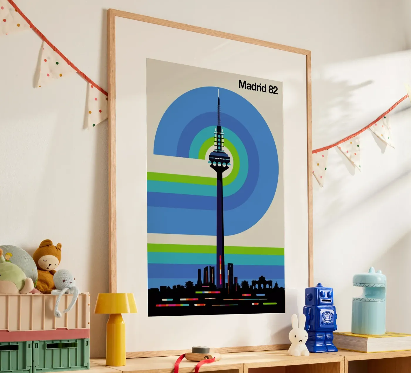 Madrid 82 poster da Bo Lundberg