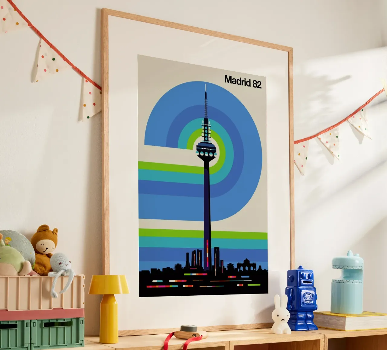 Madrid 82 poster da Bo Lundberg