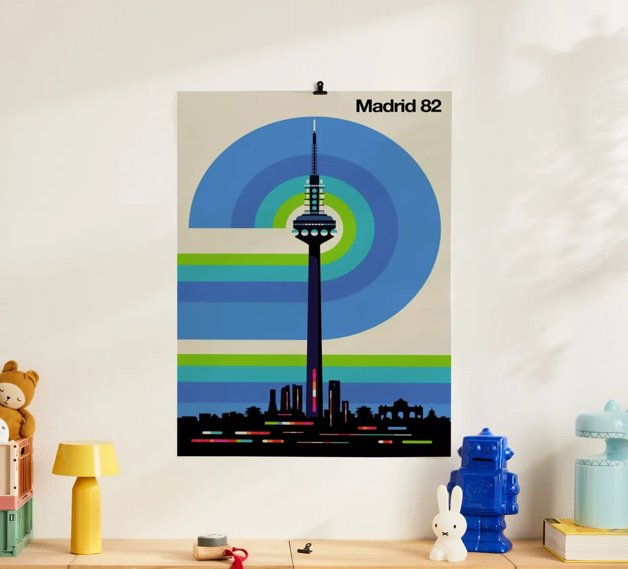 Madrid 82 poster da Bo Lundberg