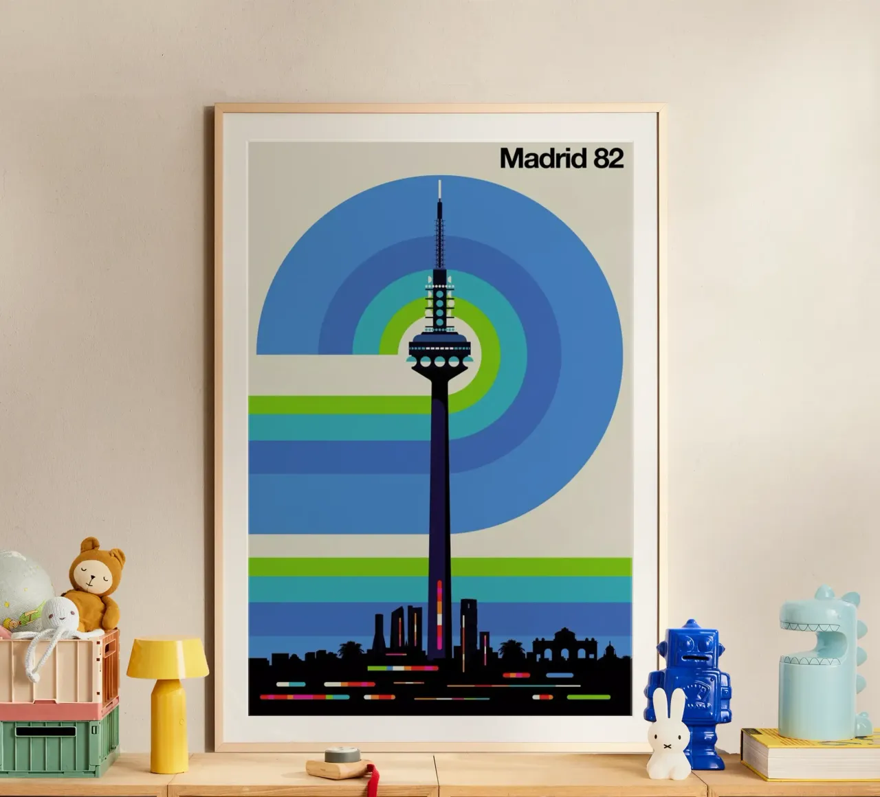 Madrid 82 hahnemühle by Bo Lundberg