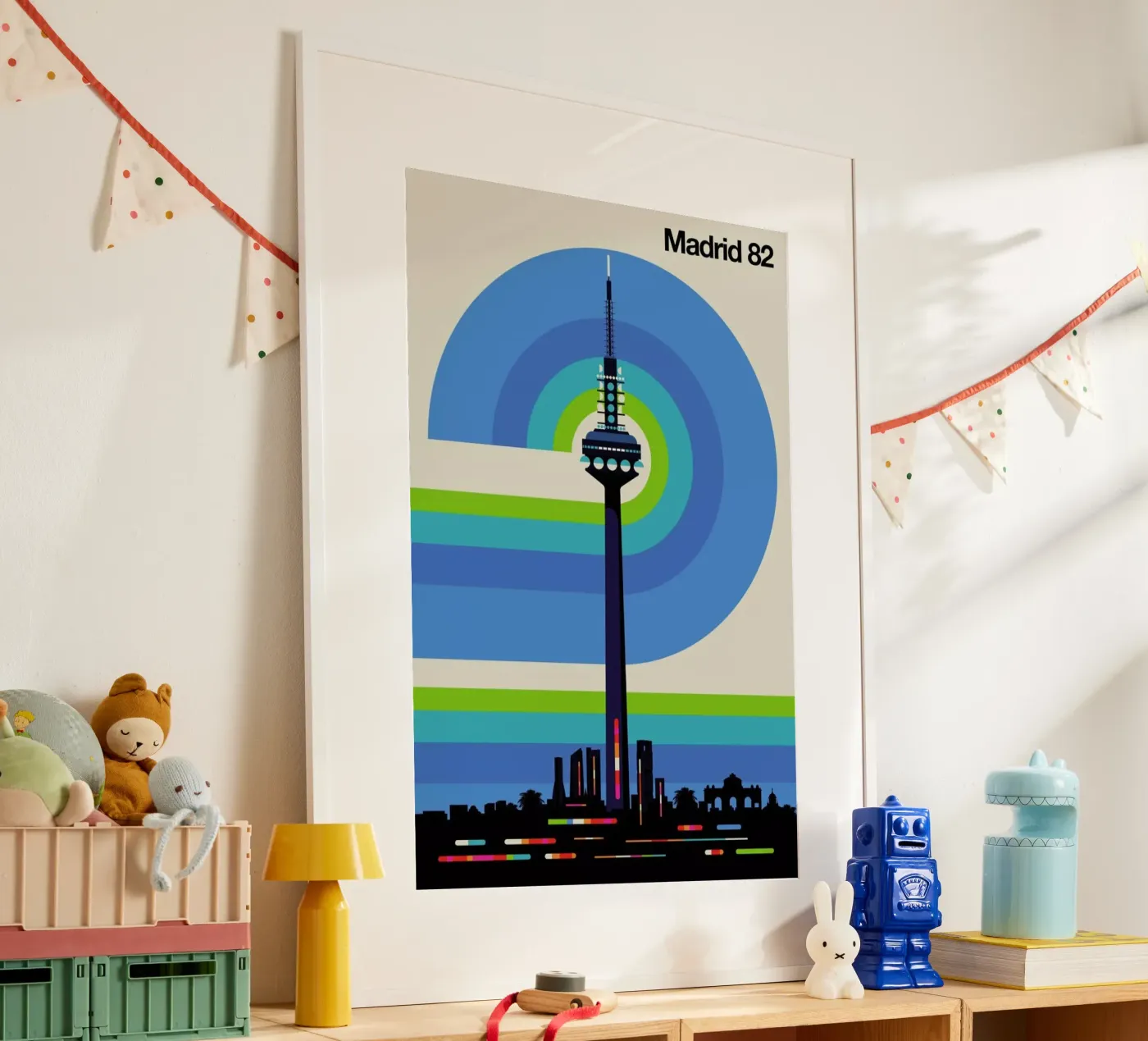 Madrid 82 poster da Bo Lundberg