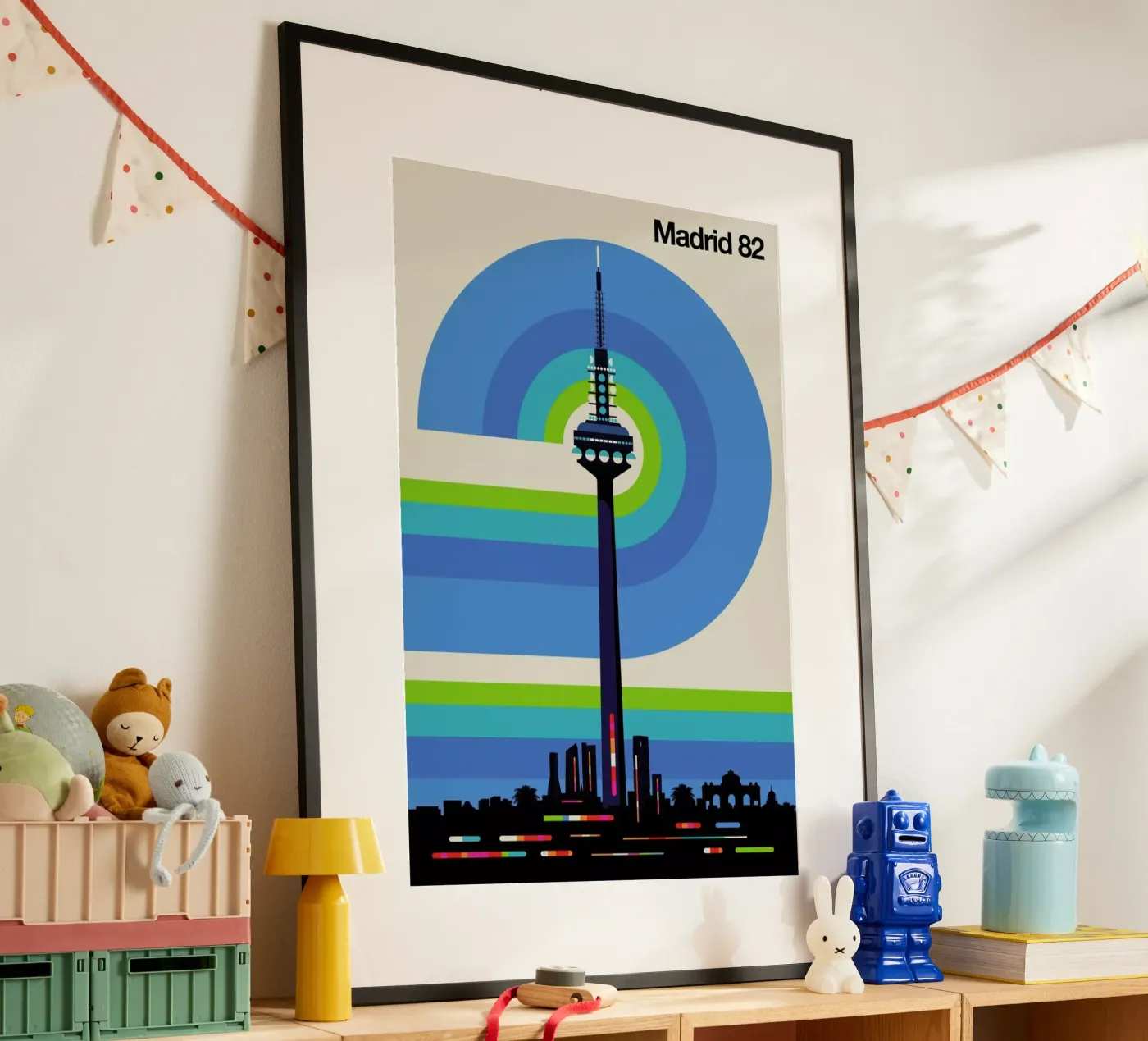 Madrid 82 poster da Bo Lundberg