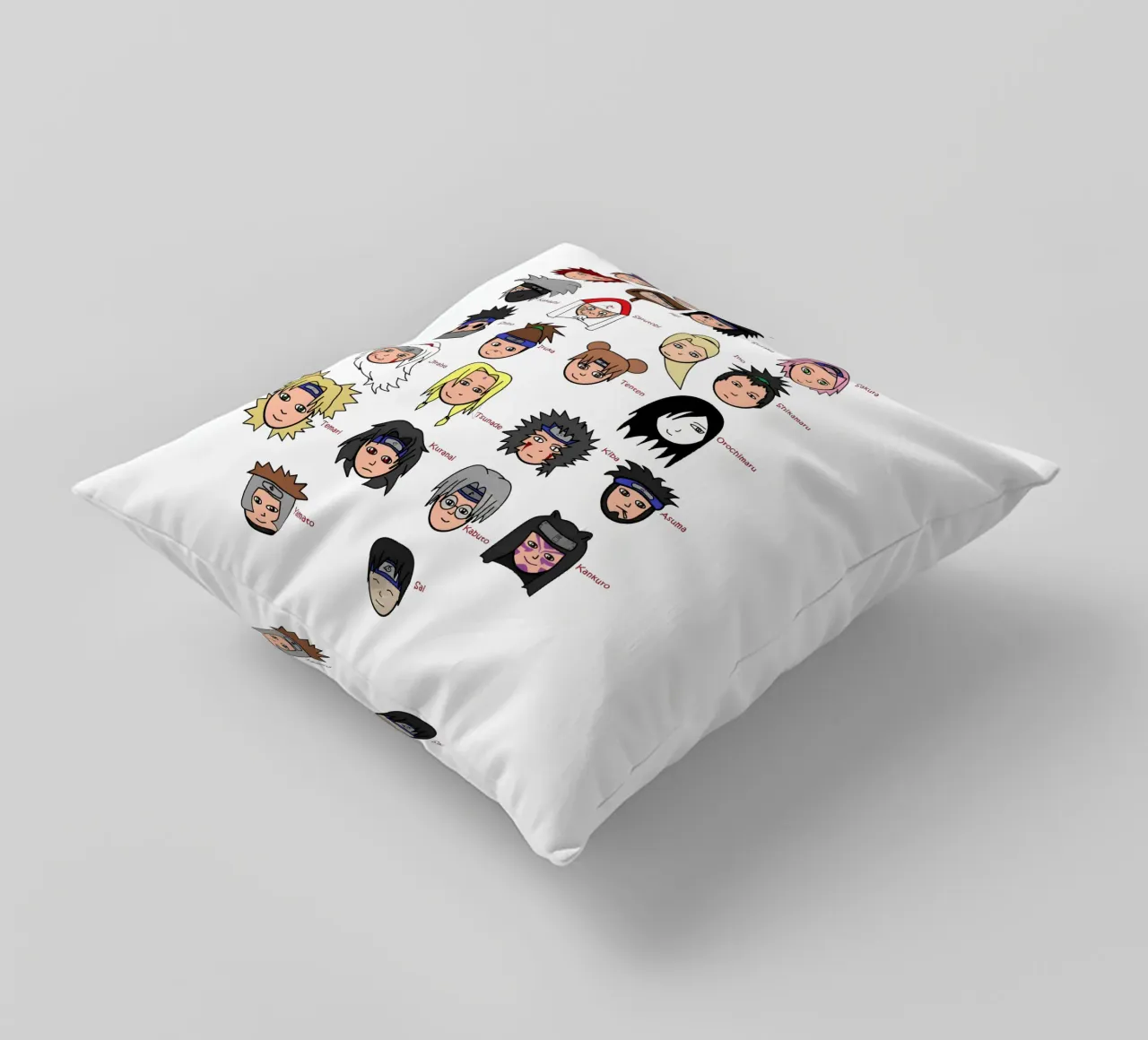 Naruto All Characters cuscino da NextPixel