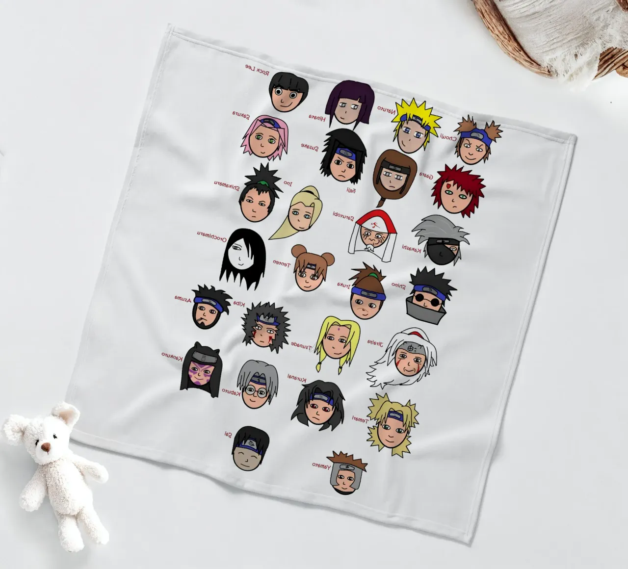 Naruto All Characters coperta in pile da NextPixel