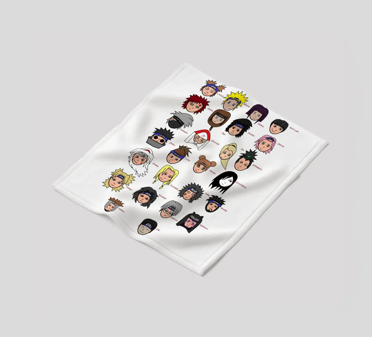 Naruto All Characters coperta in pile da NextPixel
