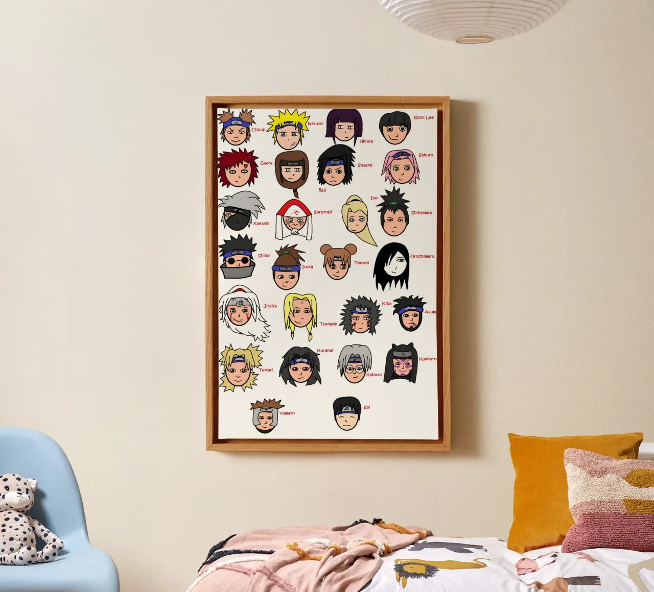 Naruto All Characters tela da NextPixel