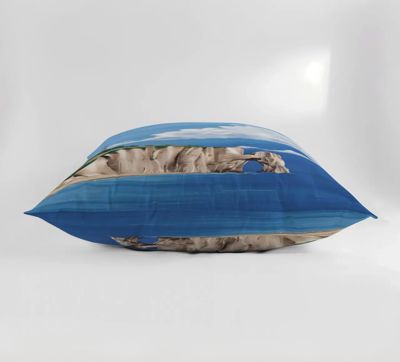 Scogliere di Normandia cuscino da Silk Palette