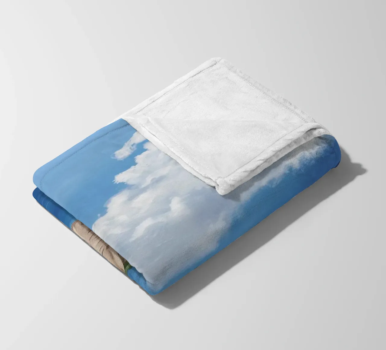 Scogliere di Normandia coperta in pile da Silk Palette