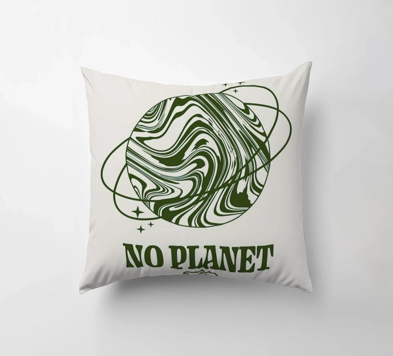 There Is No Planet B cuscino da cafelab