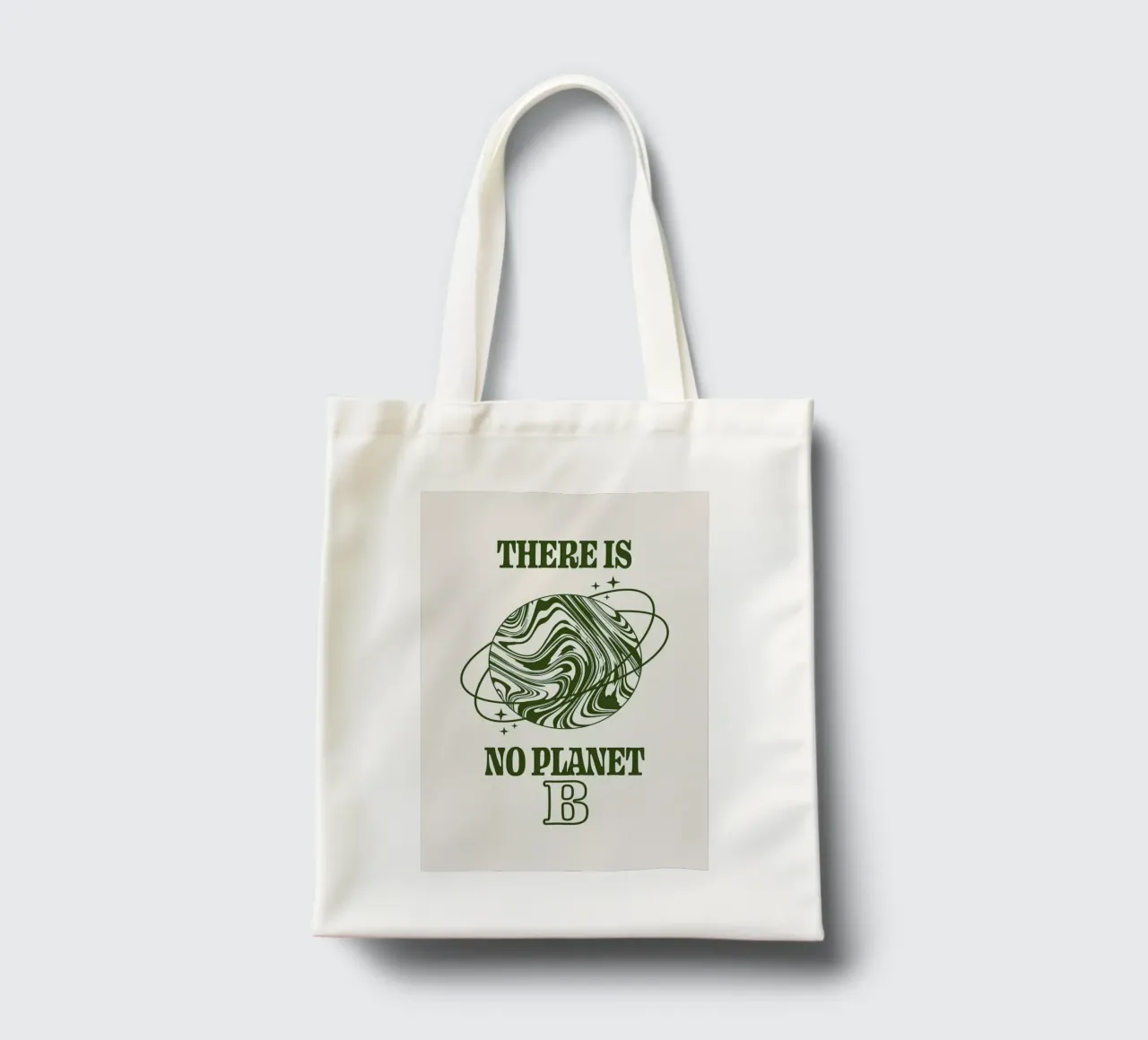 There Is No Planet B borsa in juta da cafelab