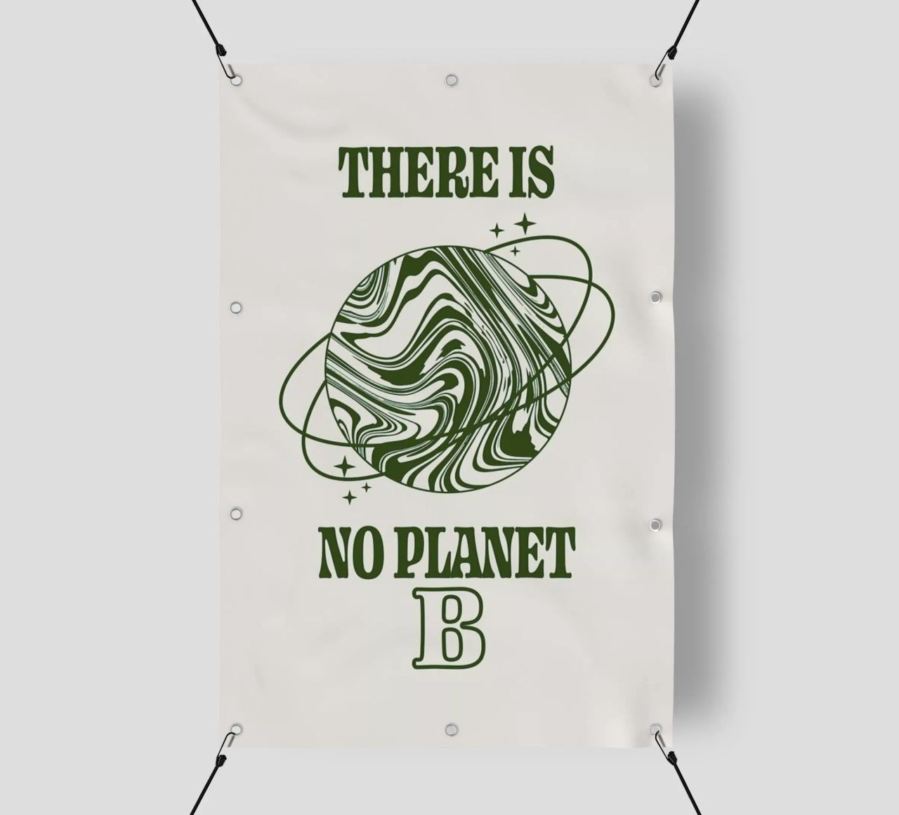 There Is No Planet B telo in pvc da cafelab