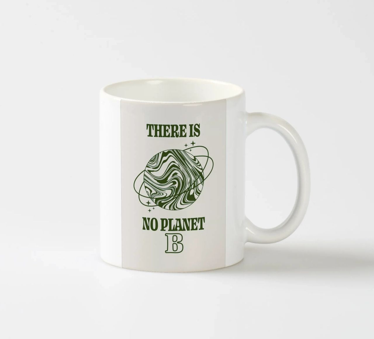 There Is No Planet B tazza in ceramica da cafelab