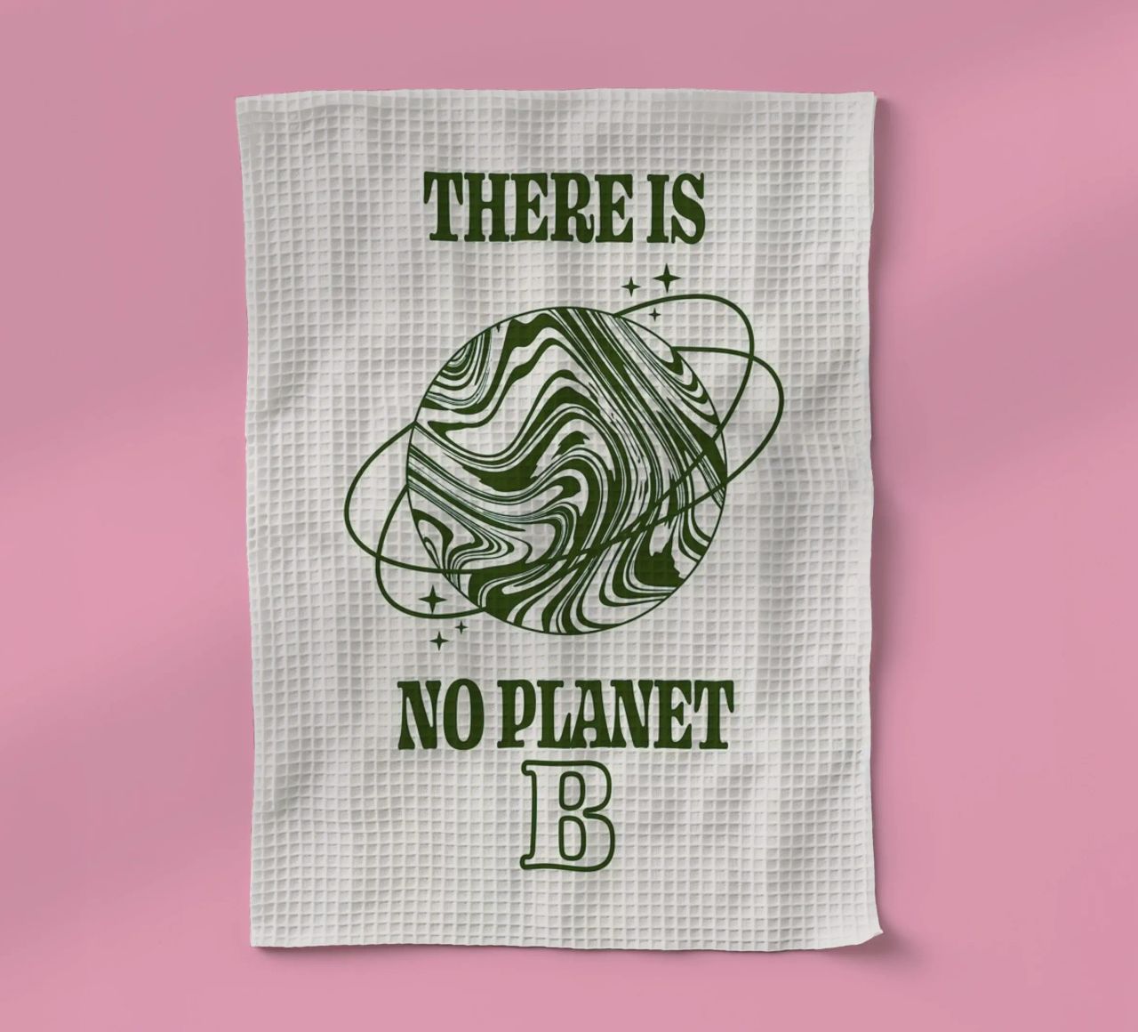 There Is No Planet B canovaccio da cucina da cafelab