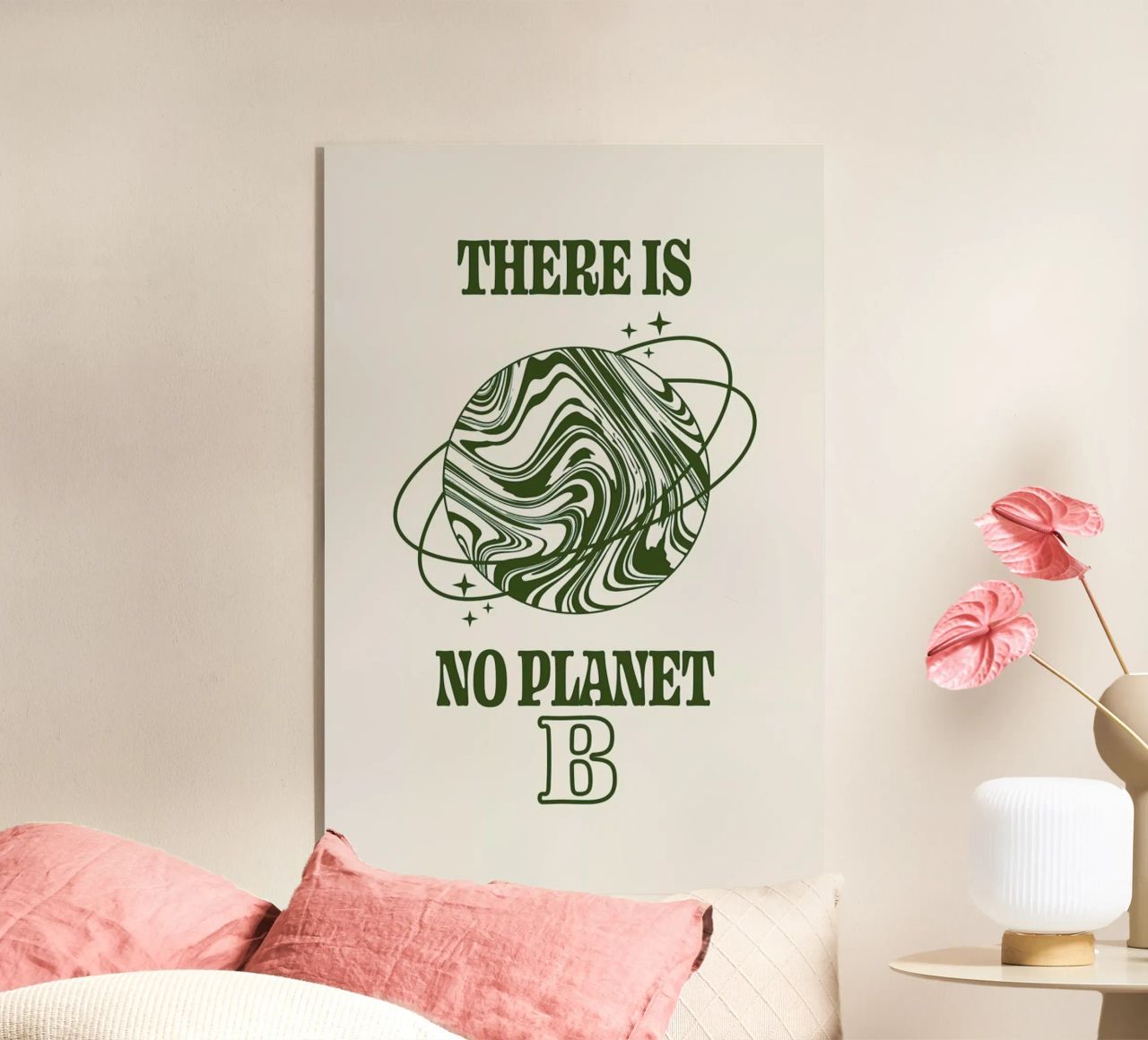 There Is No Planet B plexiglass da cafelab